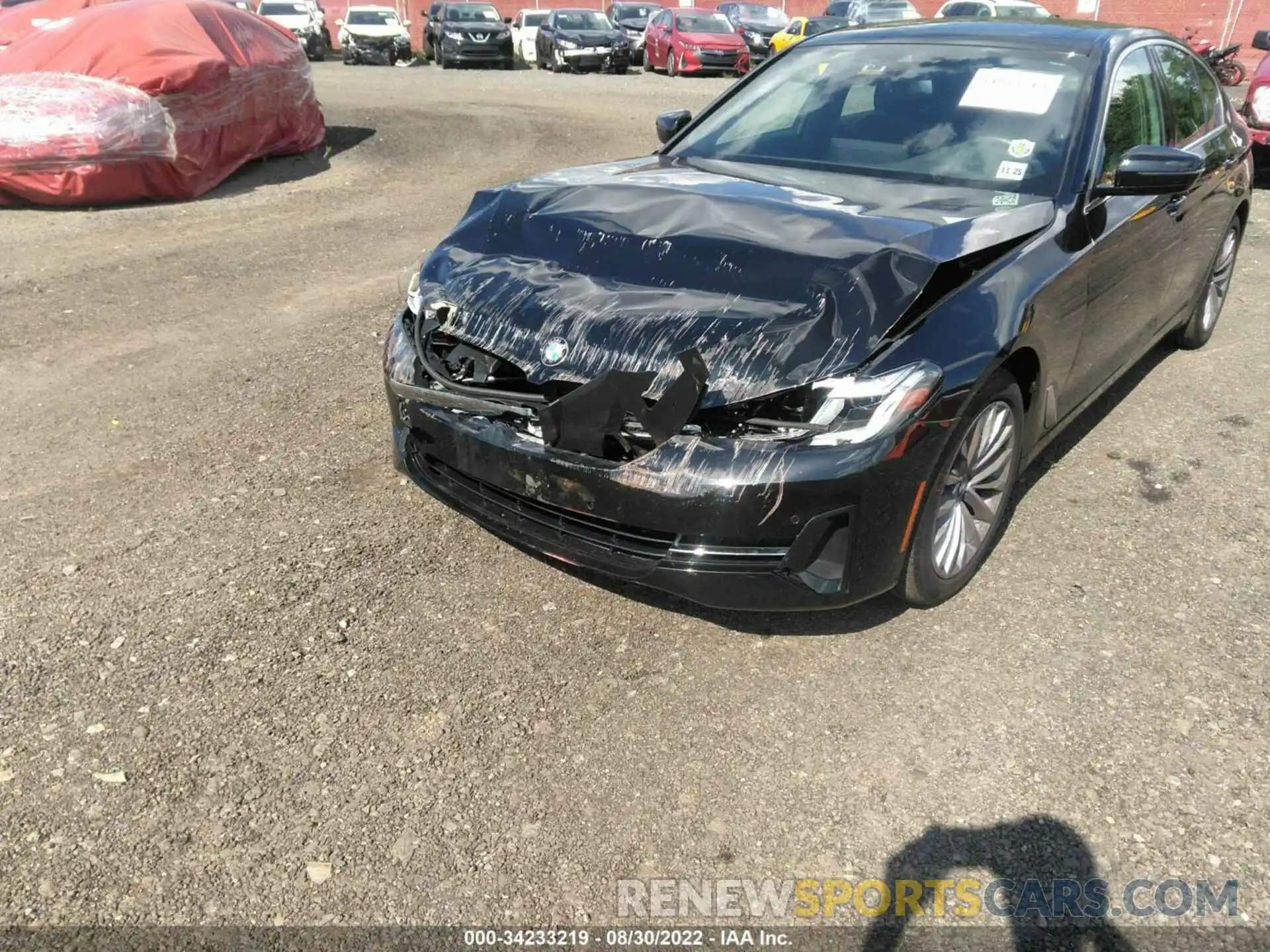 6 Photograph of a damaged car WBA13BJ03MWW91031 BMW 5 SERIES 2021