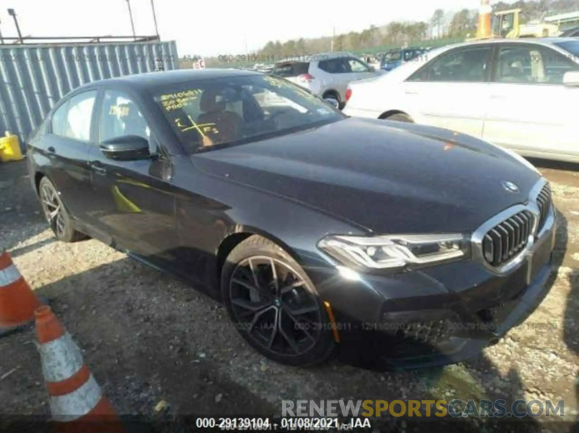 1 Photograph of a damaged car WBA13BJ03MWW91241 BMW 5 SERIES 2021