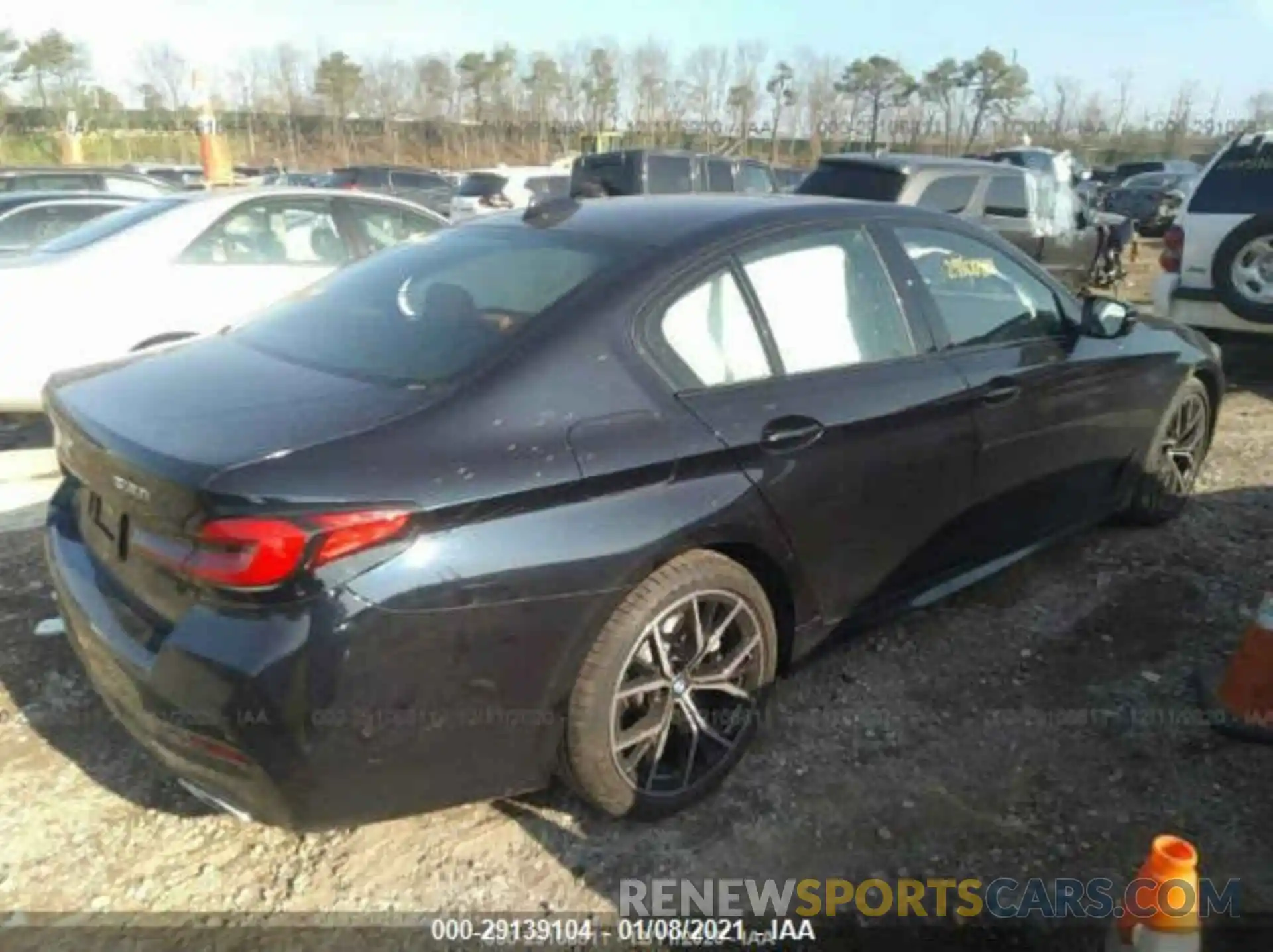 4 Photograph of a damaged car WBA13BJ03MWW91241 BMW 5 SERIES 2021