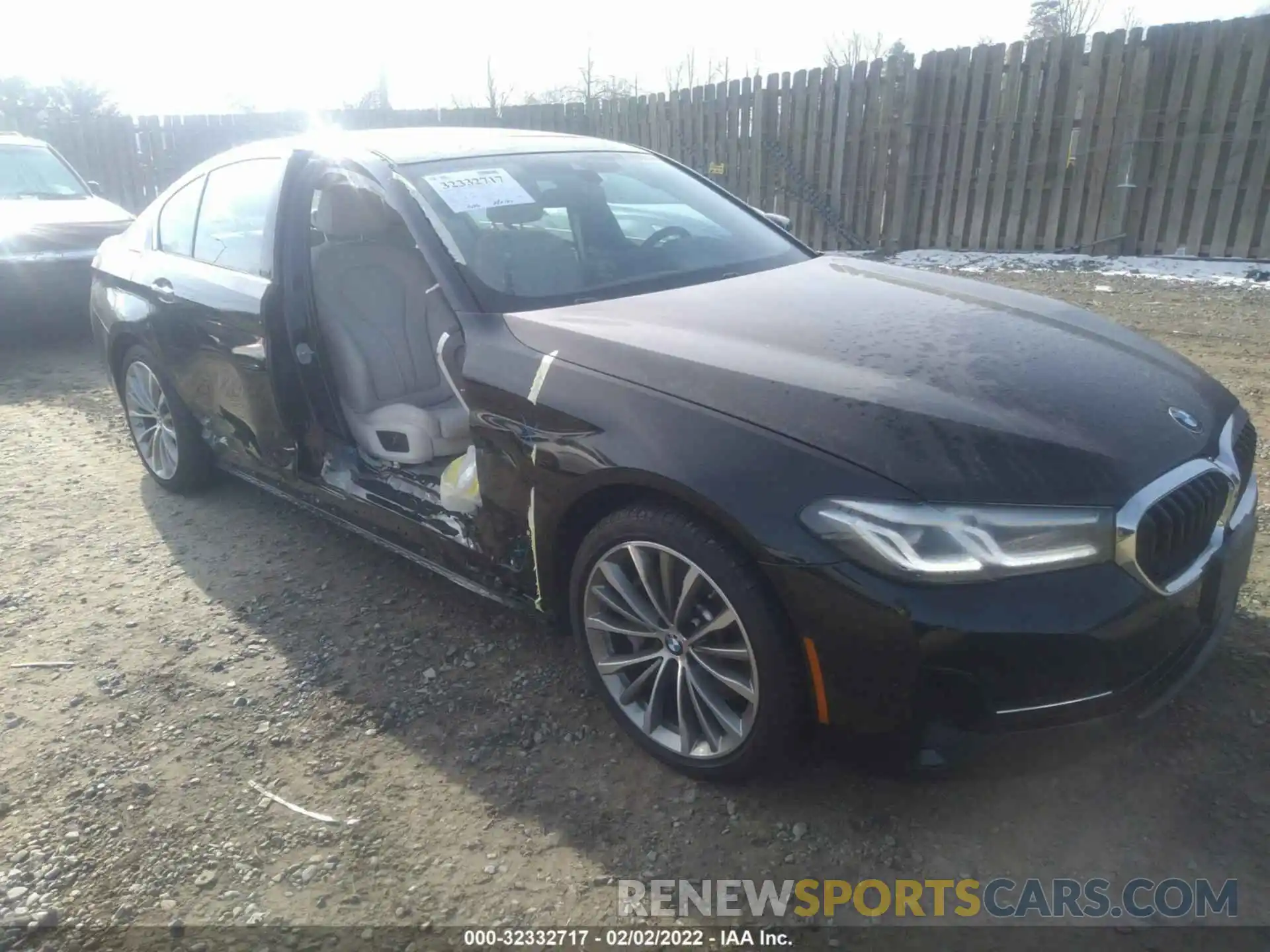 1 Photograph of a damaged car WBA13BJ03MWX13724 BMW 5 SERIES 2021