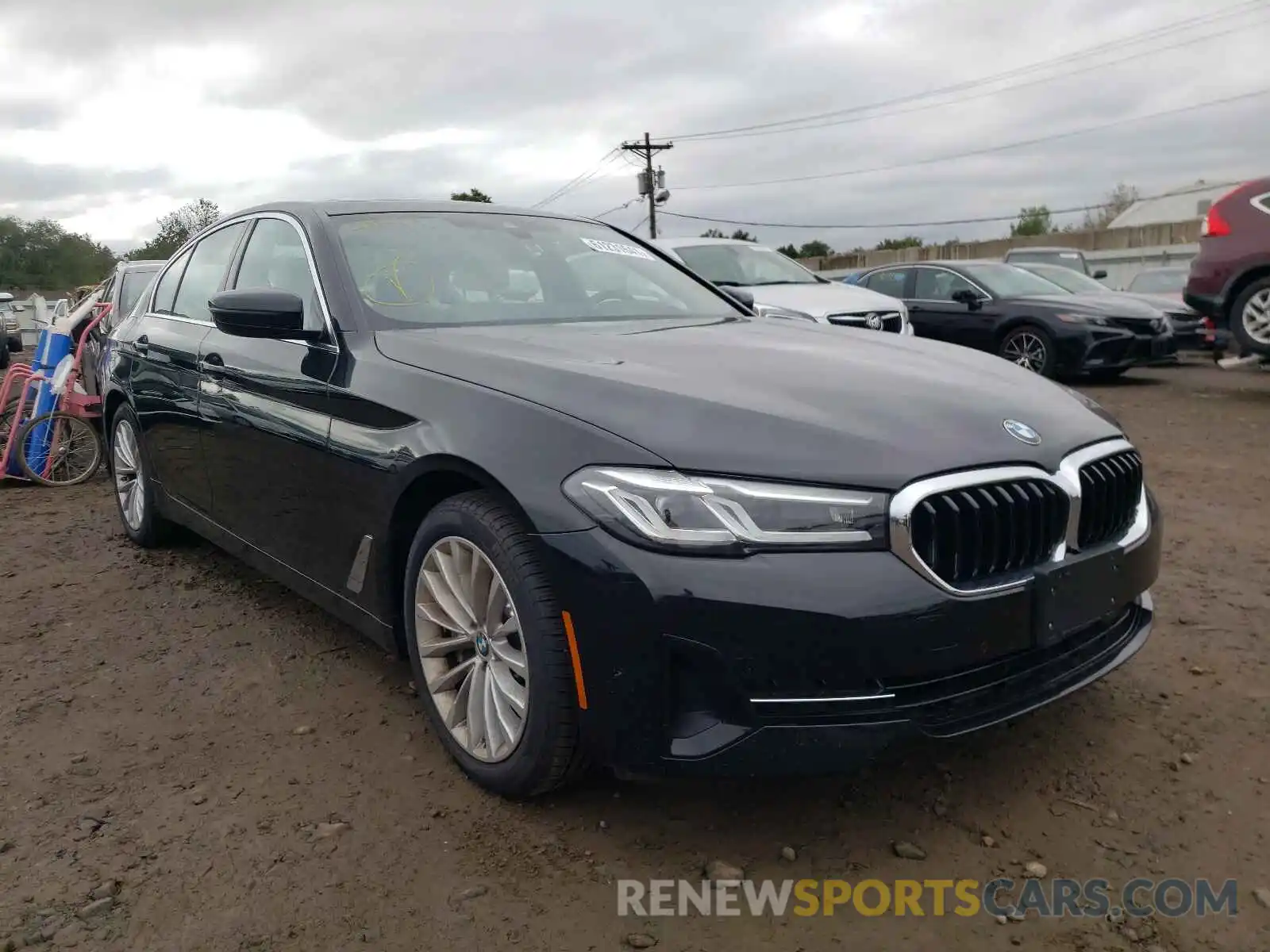 1 Photograph of a damaged car WBA13BJ03MWX31446 BMW 5 SERIES 2021