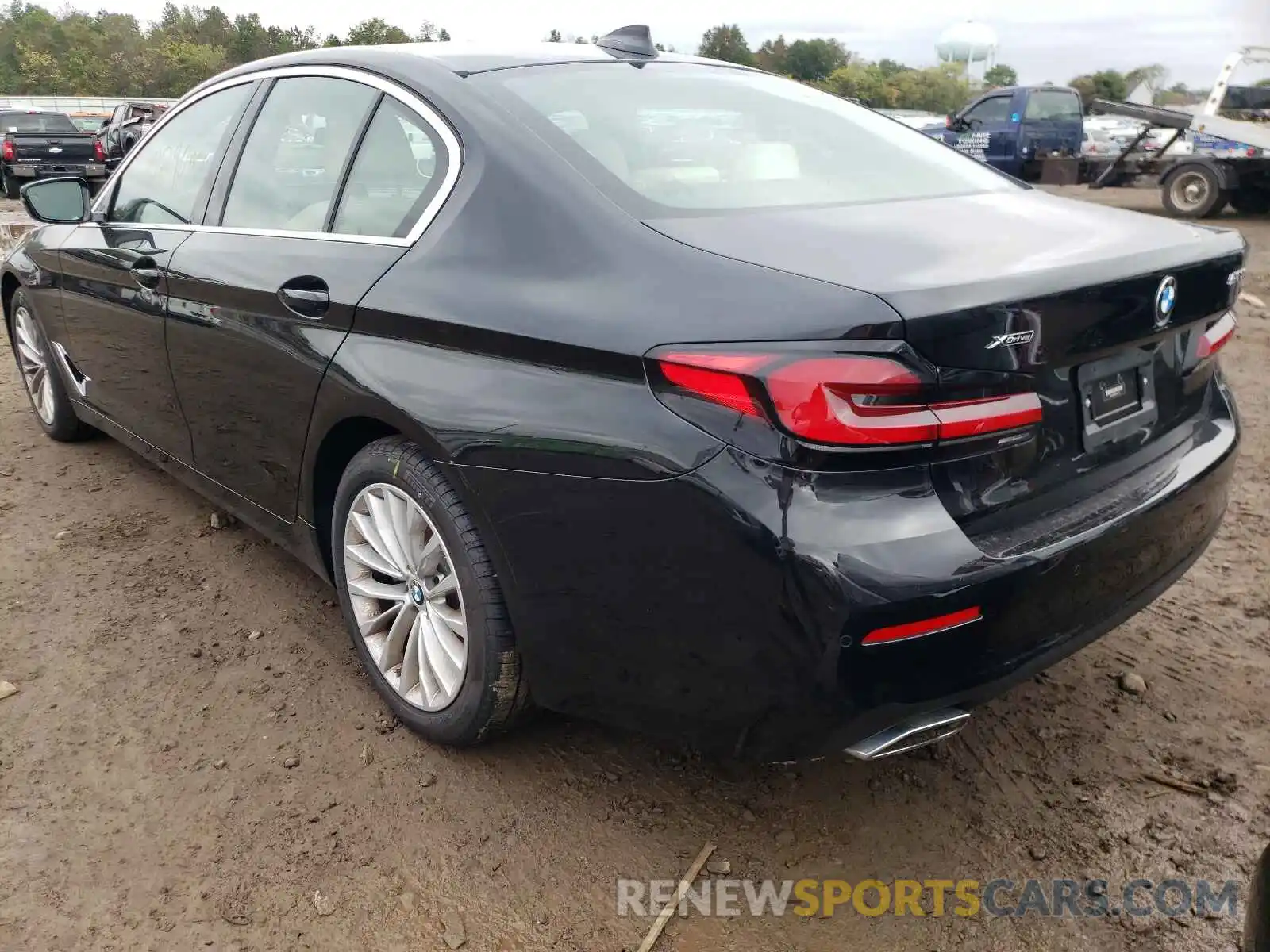 3 Photograph of a damaged car WBA13BJ03MWX31446 BMW 5 SERIES 2021