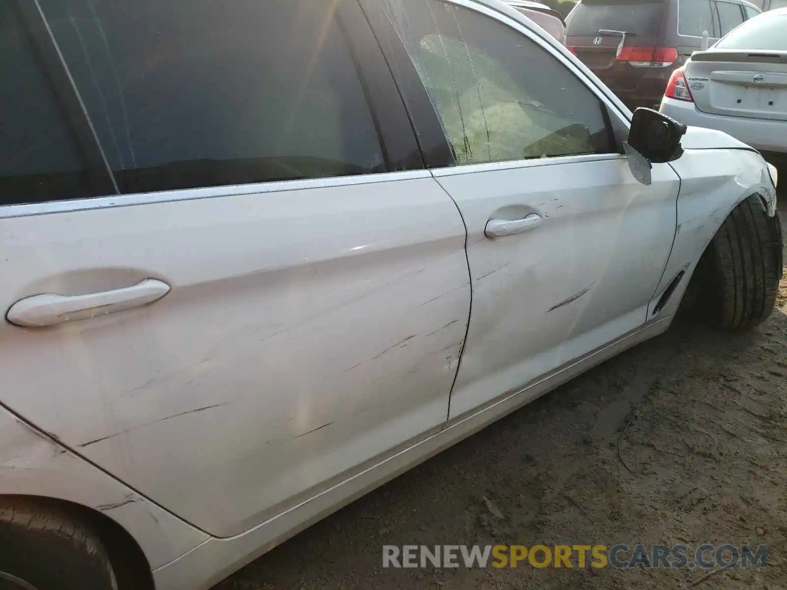 9 Photograph of a damaged car WBA13BJ04MCF74966 BMW 5 SERIES 2021