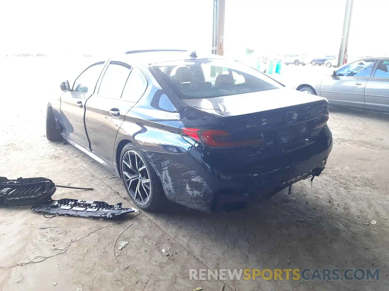 3 Photograph of a damaged car WBA13BJ04MCG20263 BMW 5 SERIES 2021