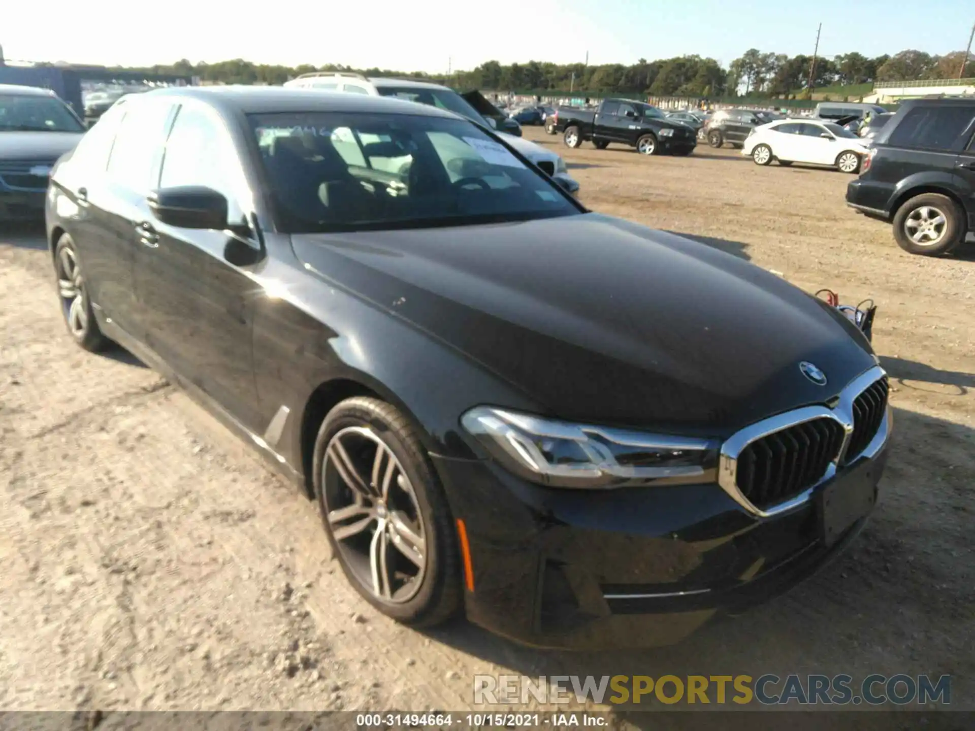 1 Photograph of a damaged car WBA13BJ04MWW91698 BMW 5 SERIES 2021