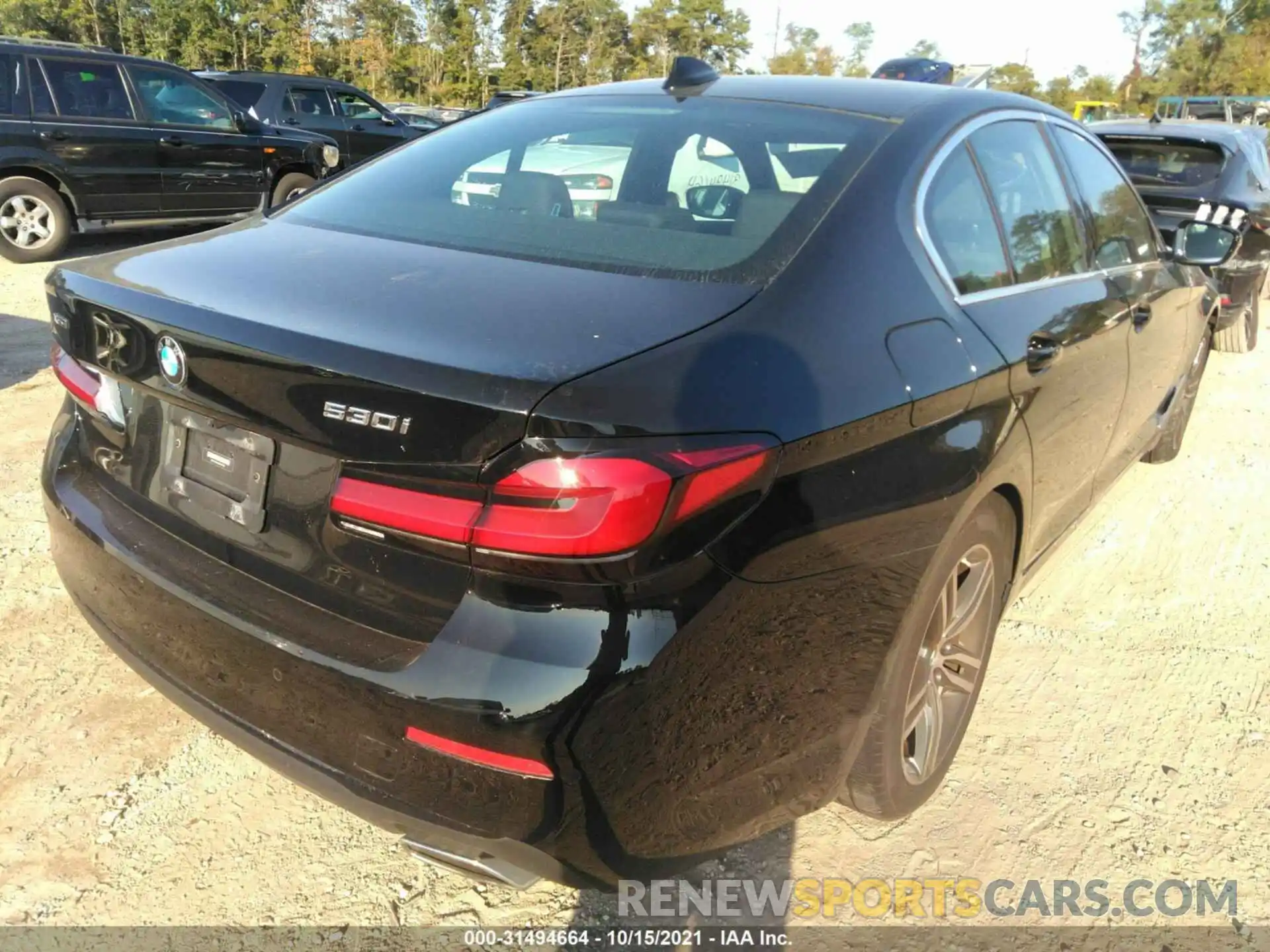 4 Photograph of a damaged car WBA13BJ04MWW91698 BMW 5 SERIES 2021