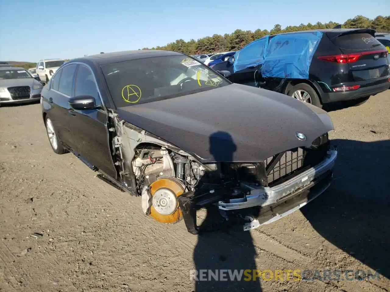 1 Photograph of a damaged car WBA13BJ04MWX10198 BMW 5 SERIES 2021