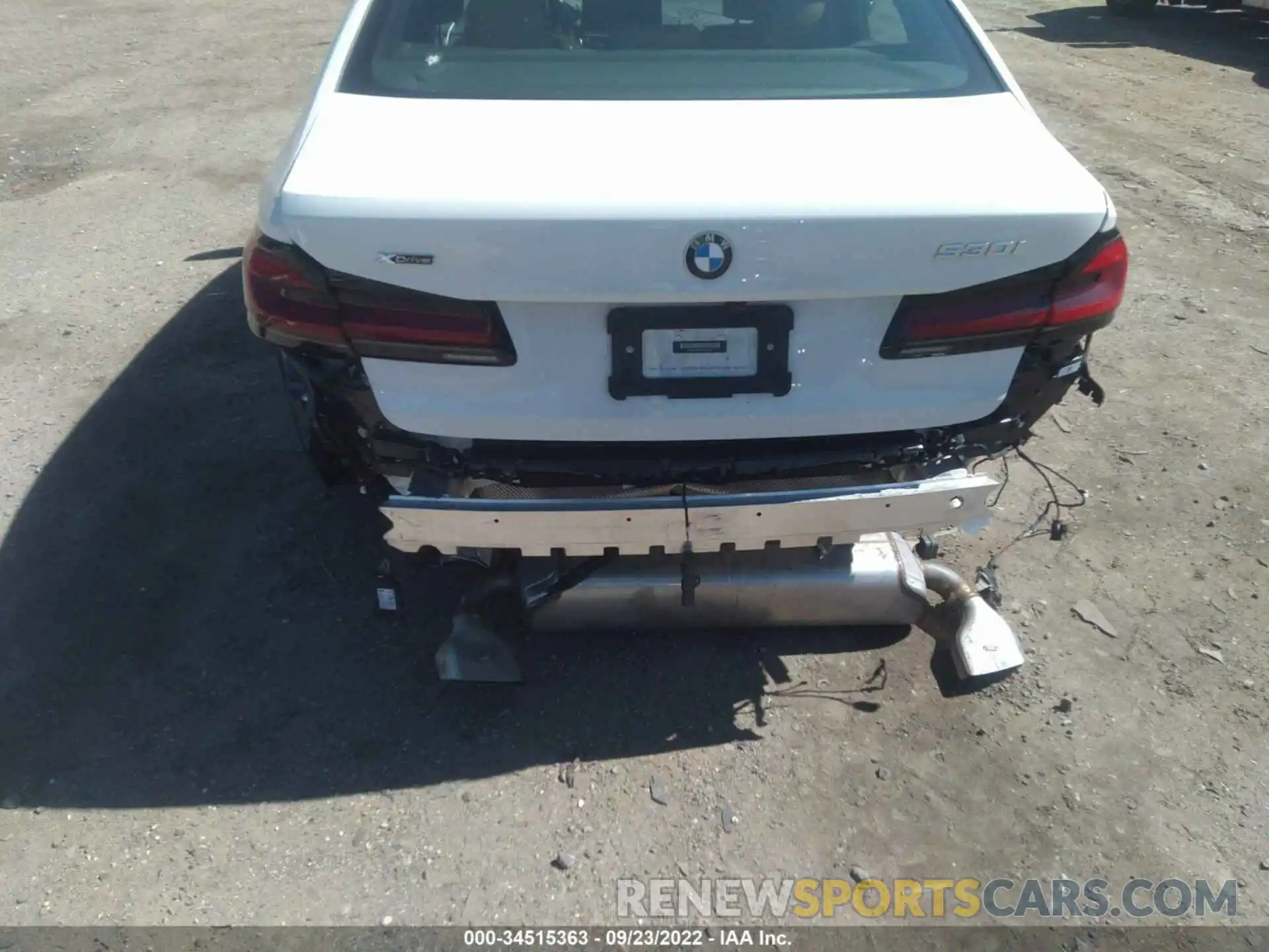 6 Photograph of a damaged car WBA13BJ04MWX22884 BMW 5 SERIES 2021