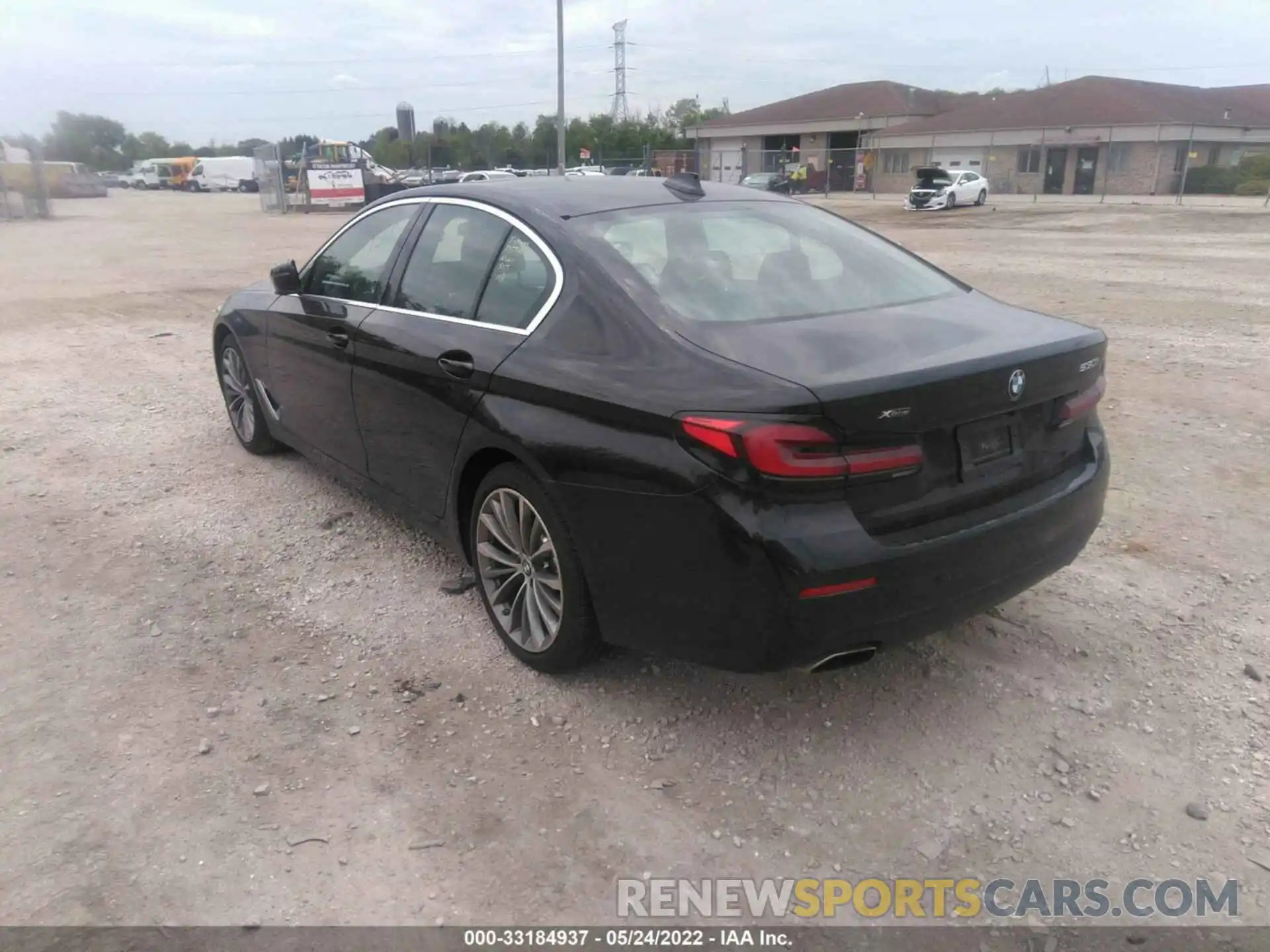 3 Photograph of a damaged car WBA13BJ05MCF35982 BMW 5 SERIES 2021