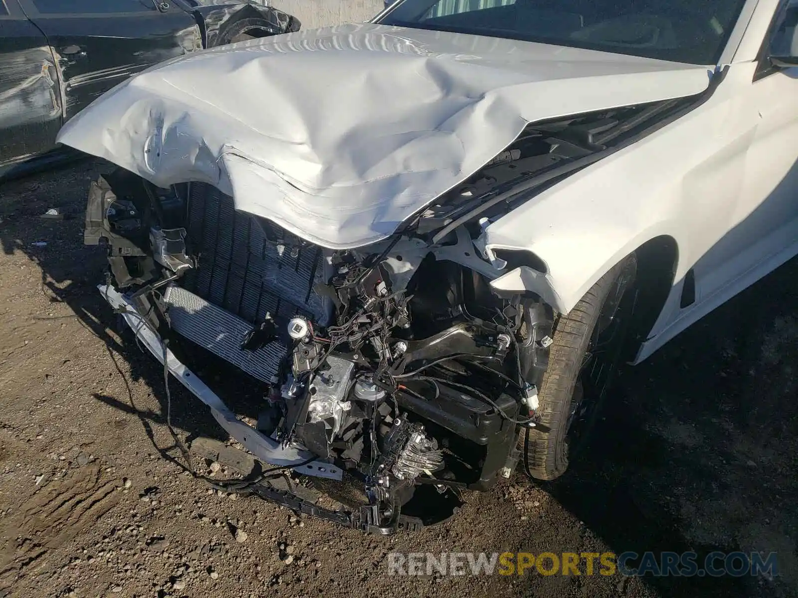 9 Photograph of a damaged car WBA13BJ05MWX01106 BMW 5 SERIES 2021