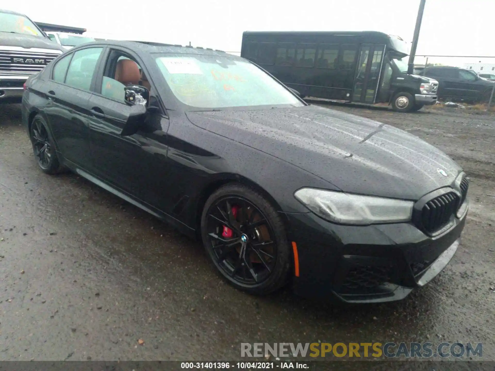 1 Photograph of a damaged car WBA13BJ05MWX20917 BMW 5 SERIES 2021