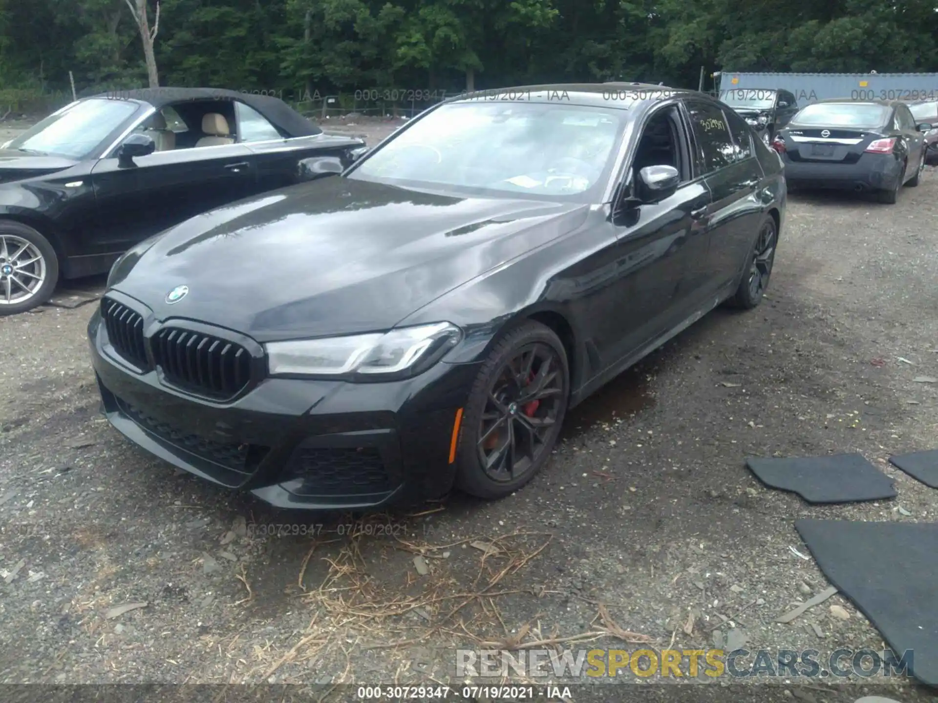 2 Photograph of a damaged car WBA13BJ06MCF79232 BMW 5 SERIES 2021