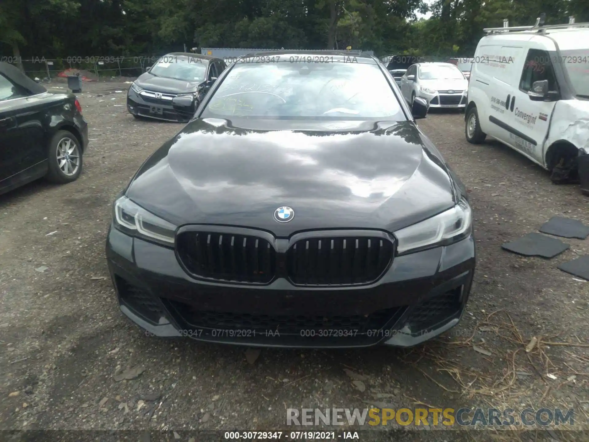 6 Photograph of a damaged car WBA13BJ06MCF79232 BMW 5 SERIES 2021