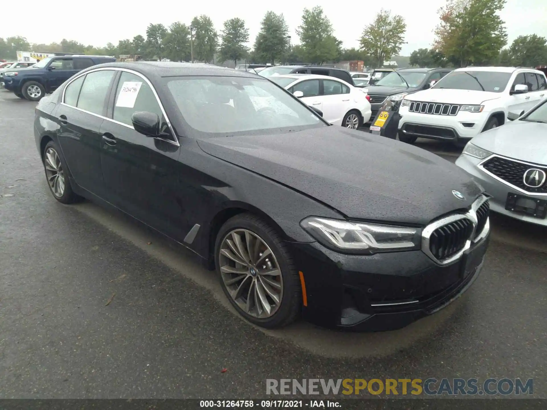 1 Photograph of a damaged car WBA13BJ06MCG06204 BMW 5 SERIES 2021