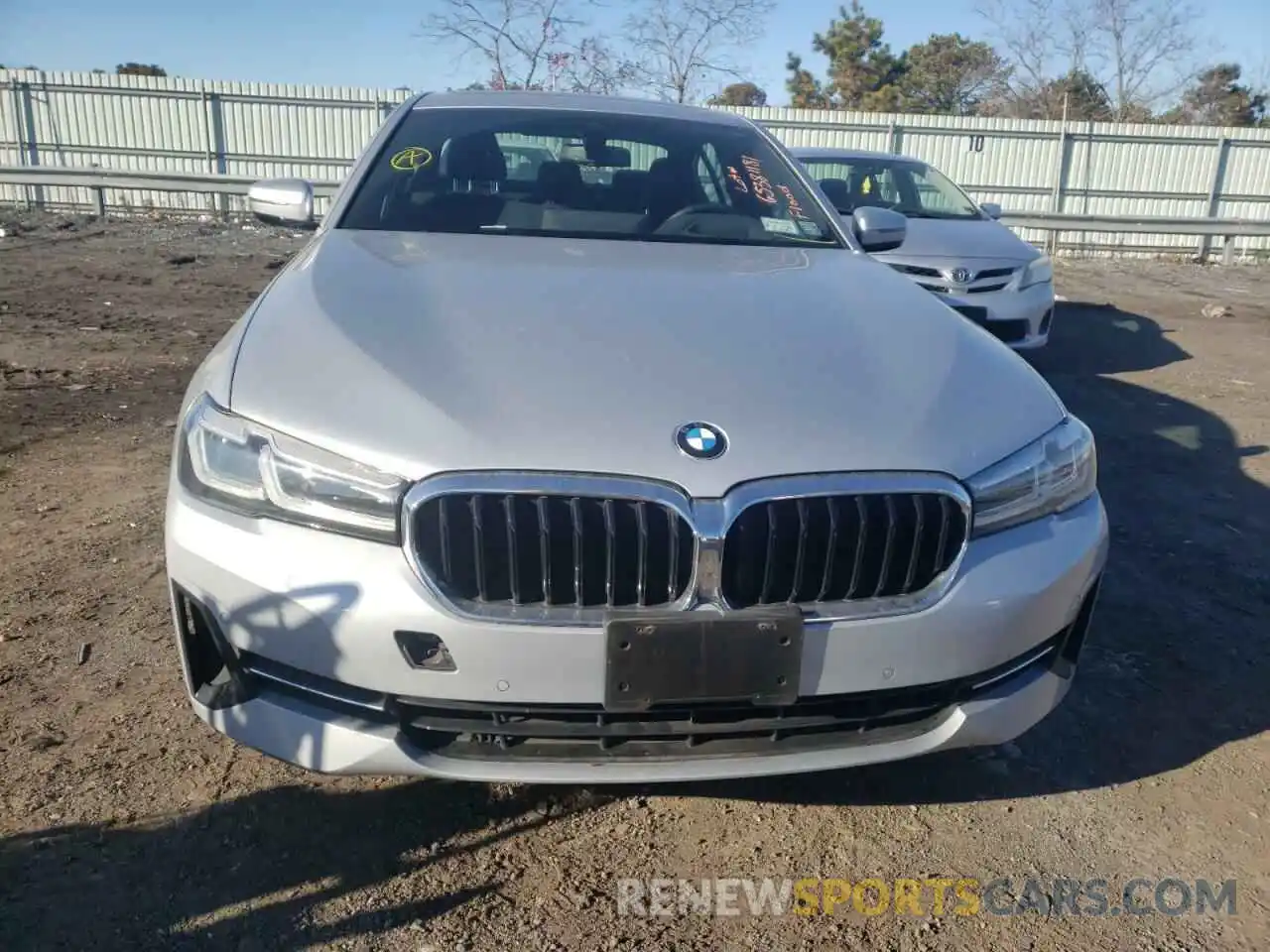 9 Photograph of a damaged car WBA13BJ06MWW91458 BMW 5 SERIES 2021