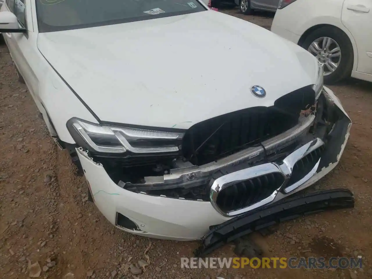 9 Photograph of a damaged car WBA13BJ06MWX14172 BMW 5 SERIES 2021