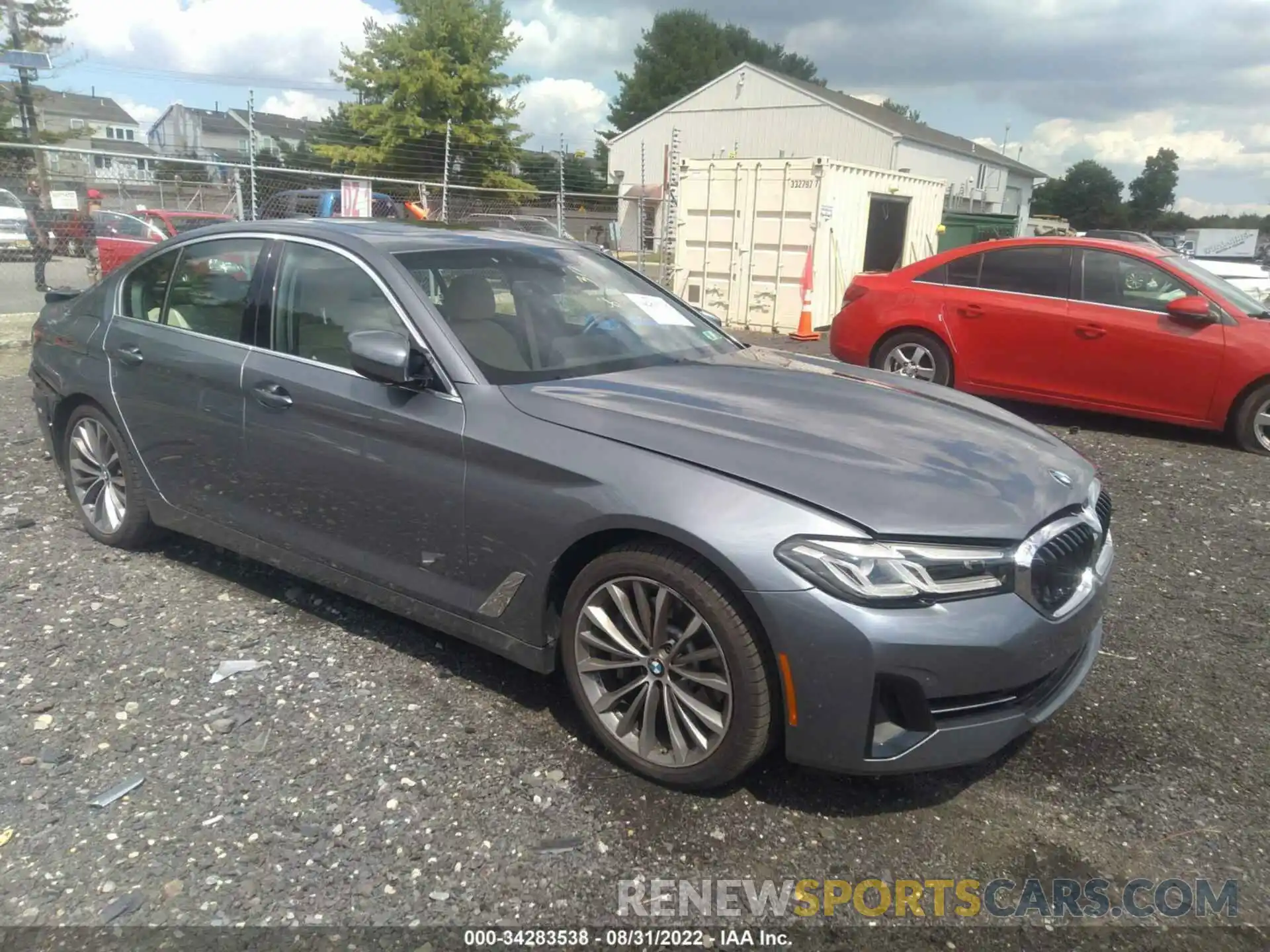 1 Photograph of a damaged car WBA13BJ07MCF33490 BMW 5 SERIES 2021