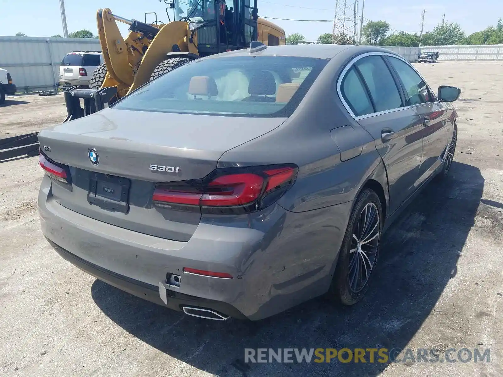 4 Photograph of a damaged car WBA13BJ07MCF53786 BMW 5 SERIES 2021