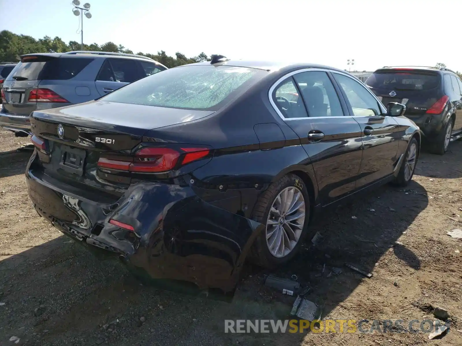 4 Photograph of a damaged car WBA13BJ07MCH17750 BMW 5 SERIES 2021