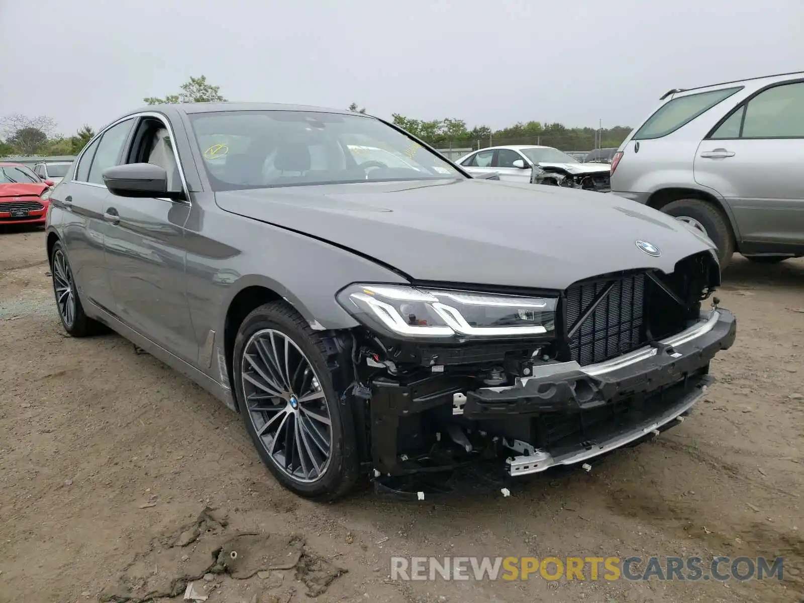 1 Photograph of a damaged car WBA13BJ07MWW99424 BMW 5 SERIES 2021