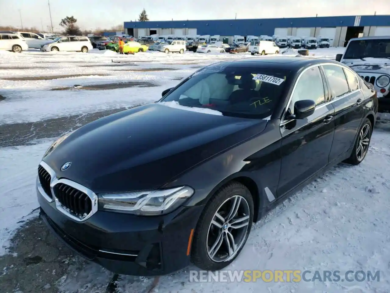 2 Photograph of a damaged car WBA13BJ07MWX03259 BMW 5 SERIES 2021