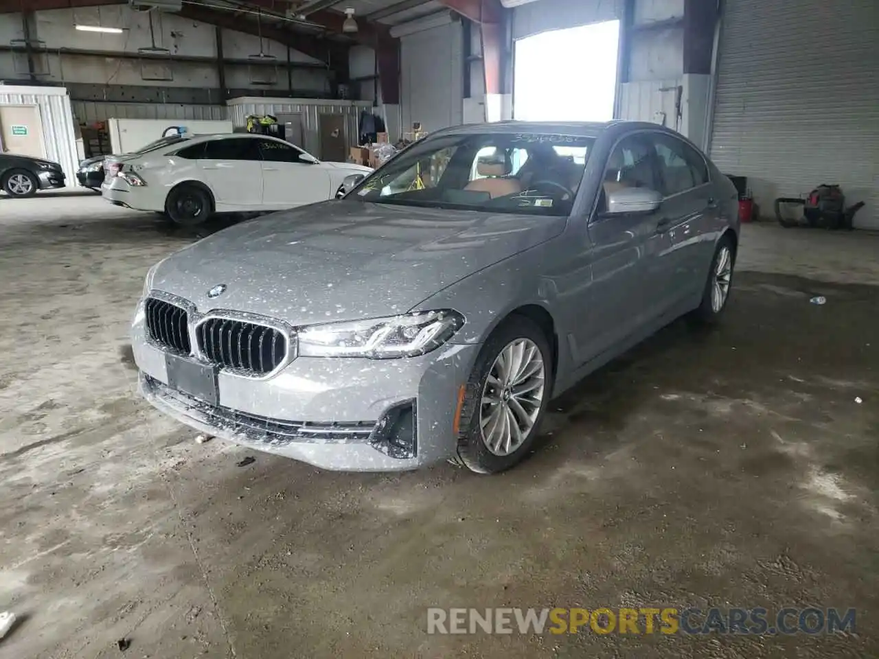 2 Photograph of a damaged car WBA13BJ08MCF35961 BMW 5 SERIES 2021