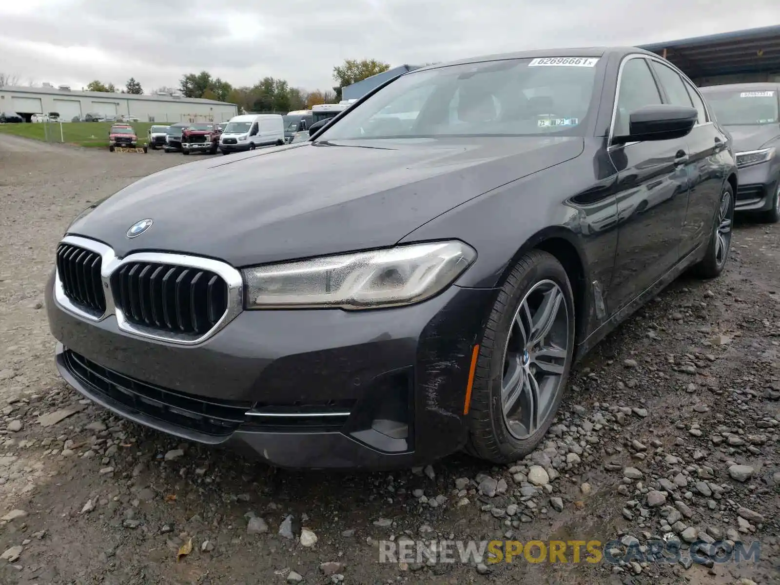 2 Photograph of a damaged car WBA13BJ08MCF58298 BMW 5 SERIES 2021