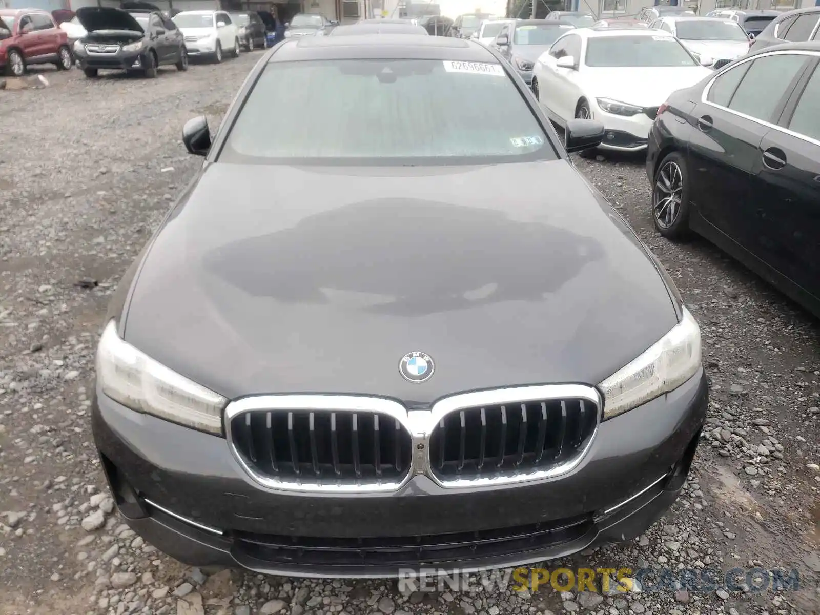 9 Фотография поврежденного автомобиля WBA13BJ08MCF58298 BMW 5 SERIES 2021