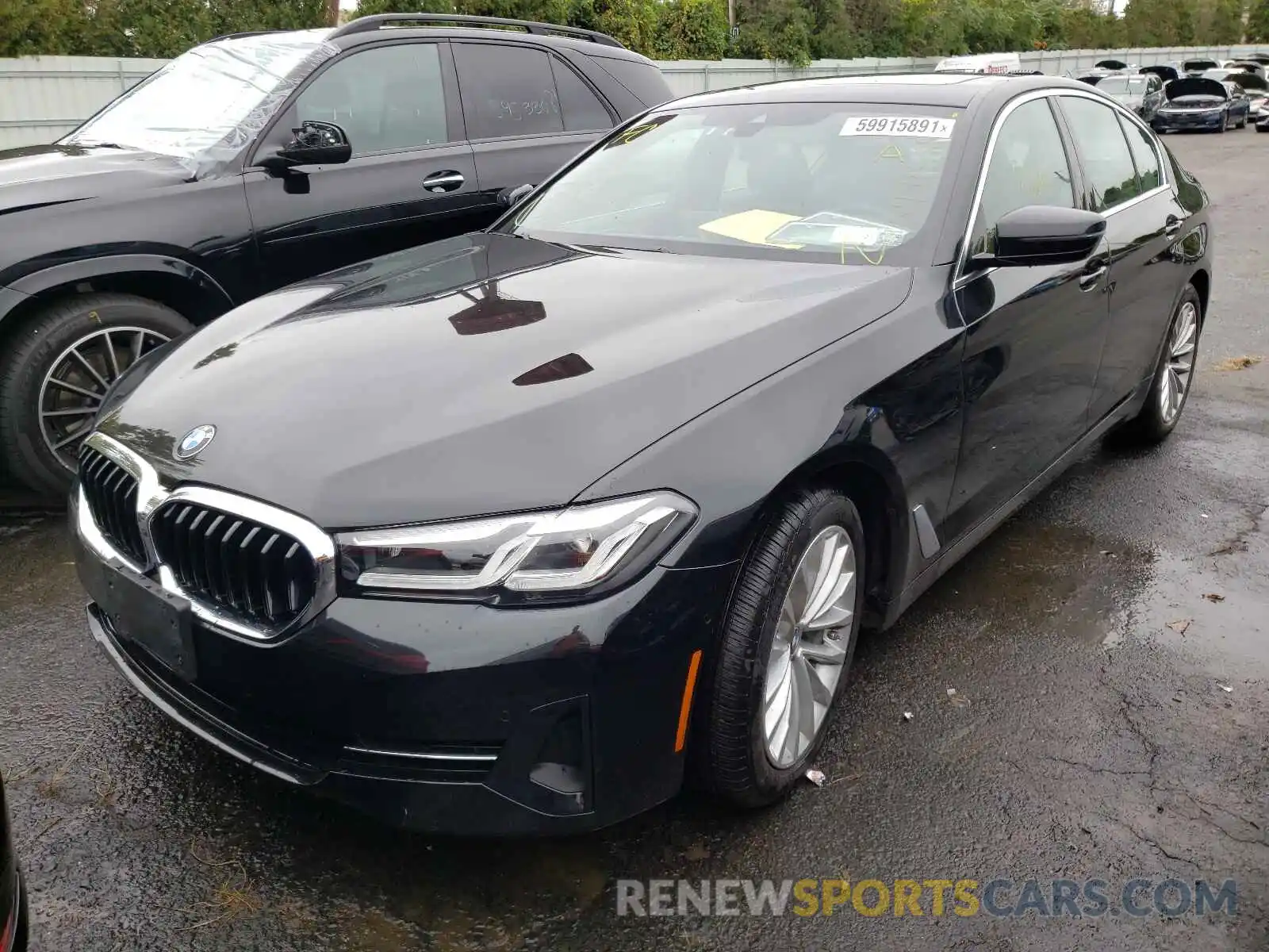 2 Photograph of a damaged car WBA13BJ08MWX16067 BMW 5 SERIES 2021