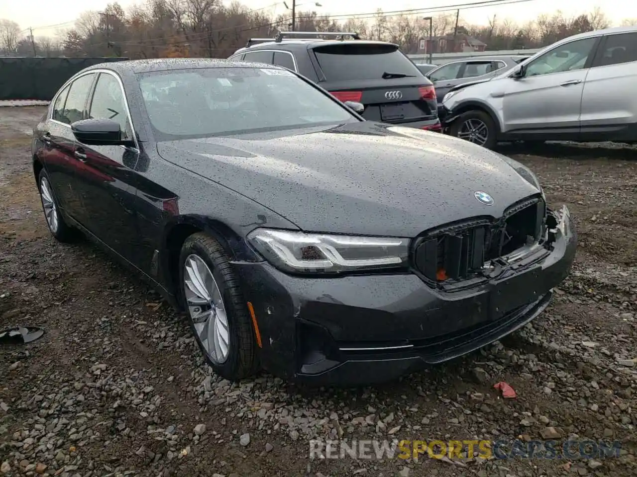 1 Photograph of a damaged car WBA13BJ08MWX31457 BMW 5 SERIES 2021