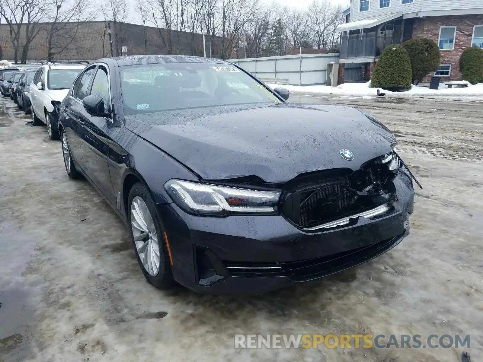 1 Photograph of a damaged car WBA13BJ09MCF90533 BMW 5 SERIES 2021