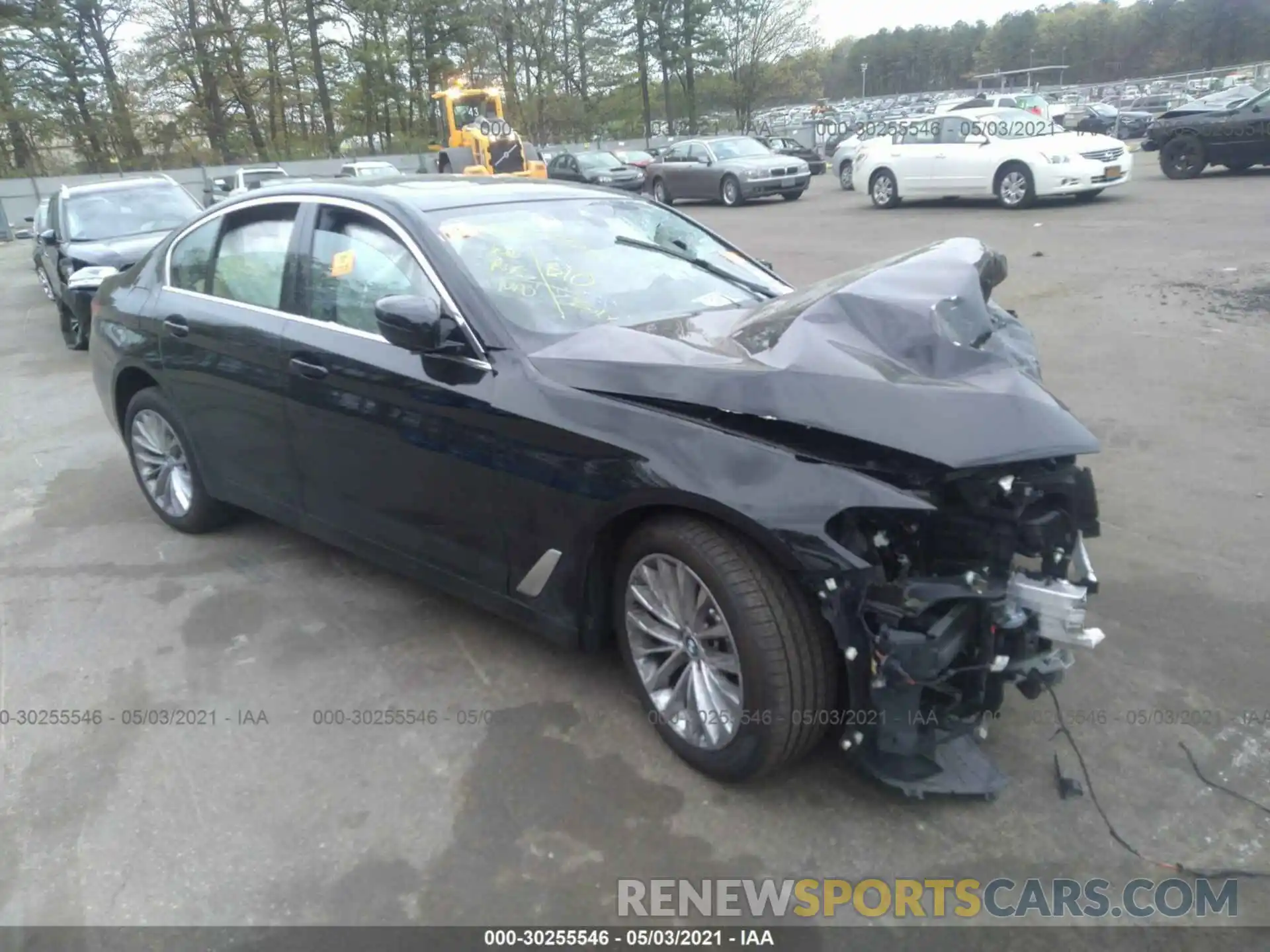 1 Photograph of a damaged car WBA13BJ09MCF96090 BMW 5 SERIES 2021