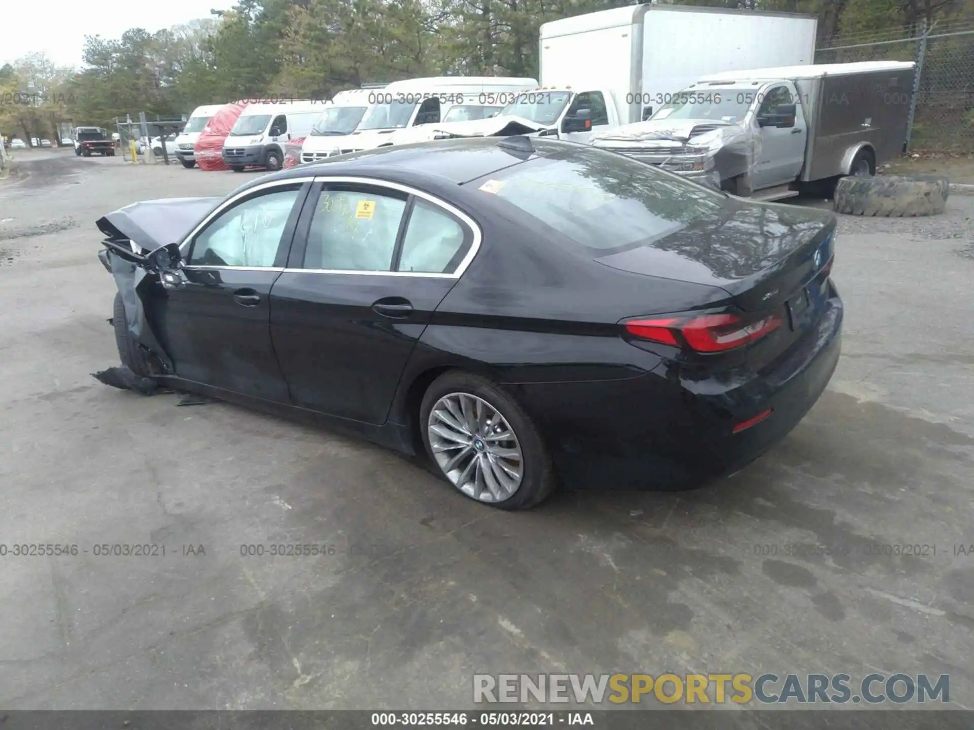 3 Photograph of a damaged car WBA13BJ09MCF96090 BMW 5 SERIES 2021