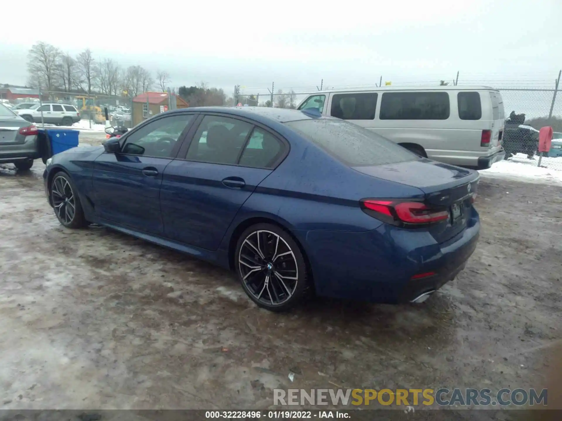 3 Photograph of a damaged car WBA13BJ09MWW90739 BMW 5 SERIES 2021