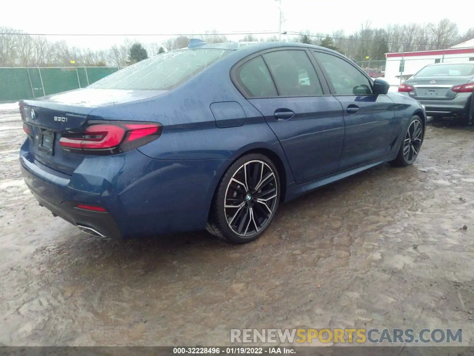 4 Photograph of a damaged car WBA13BJ09MWW90739 BMW 5 SERIES 2021