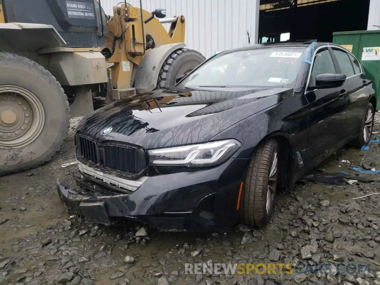 2 Photograph of a damaged car WBA13BJ09MWW91499 BMW 5 SERIES 2021