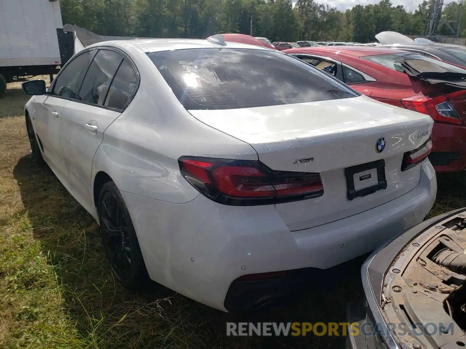 3 Photograph of a damaged car WBA13BJ09MWX09077 BMW 5 SERIES 2021