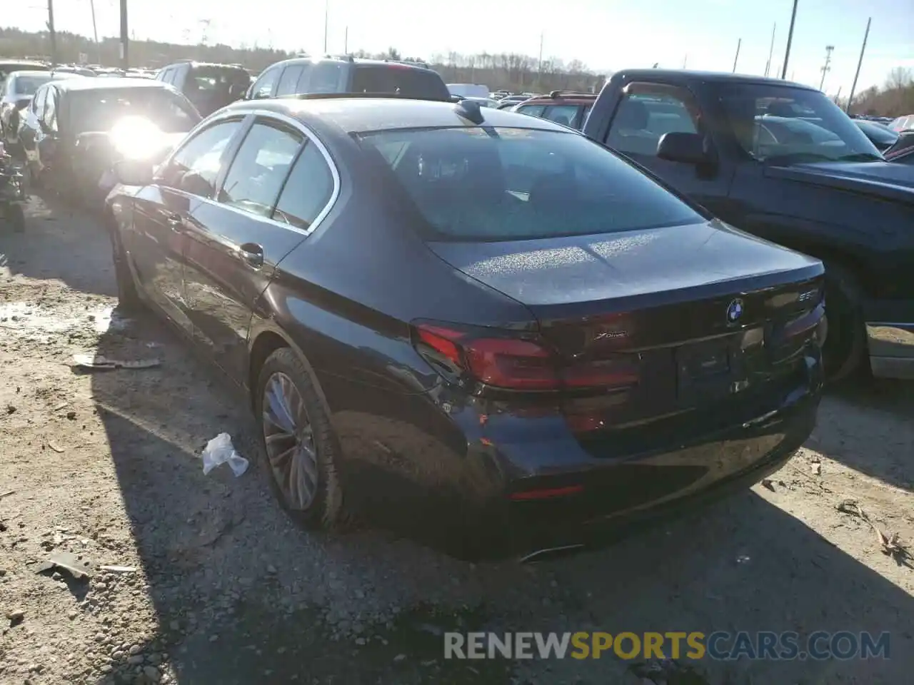 3 Photograph of a damaged car WBA13BJ0XMCH17497 BMW 5 SERIES 2021