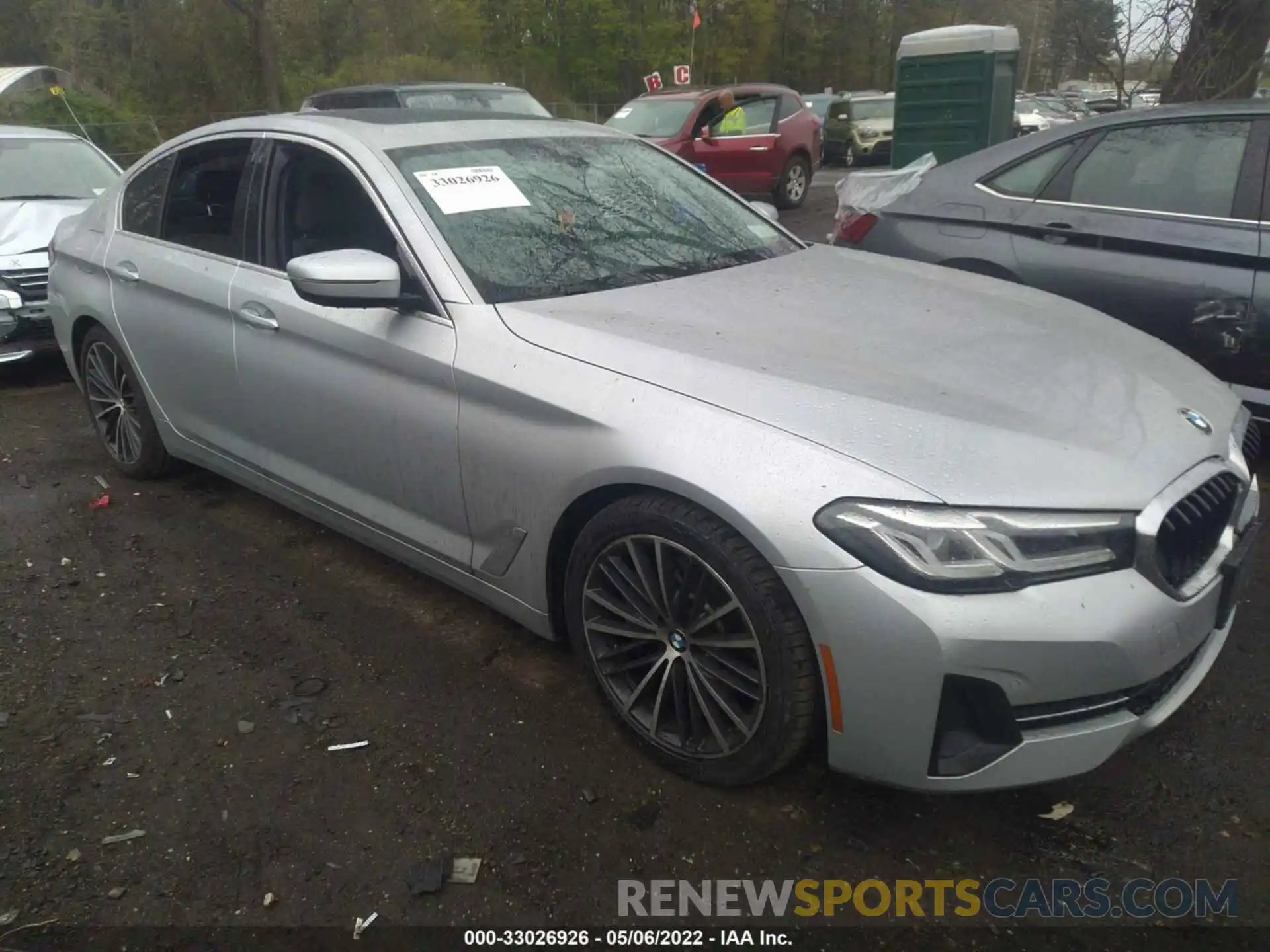 1 Photograph of a damaged car WBA13BJ0XMWW94699 BMW 5 SERIES 2021