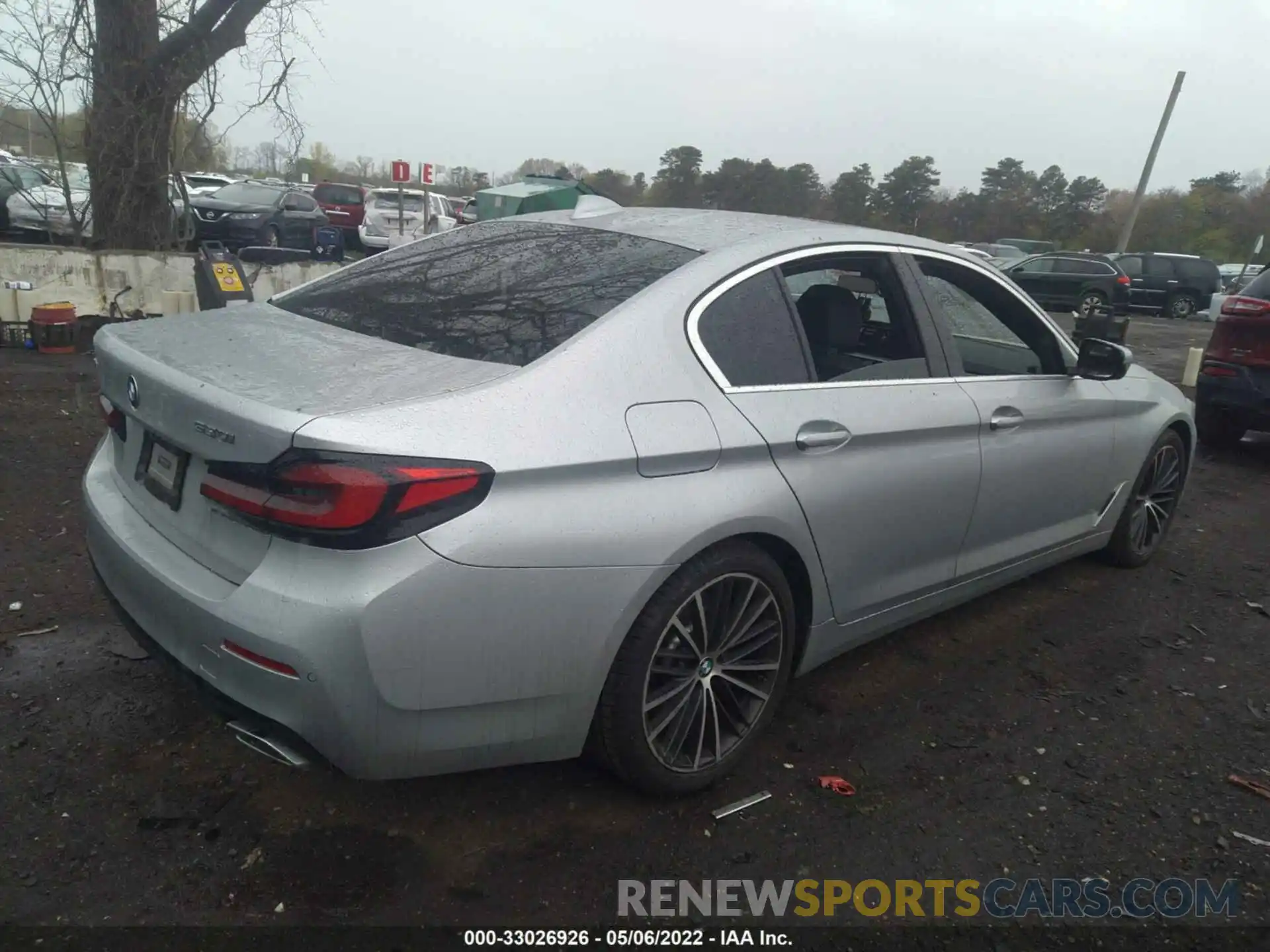 4 Photograph of a damaged car WBA13BJ0XMWW94699 BMW 5 SERIES 2021