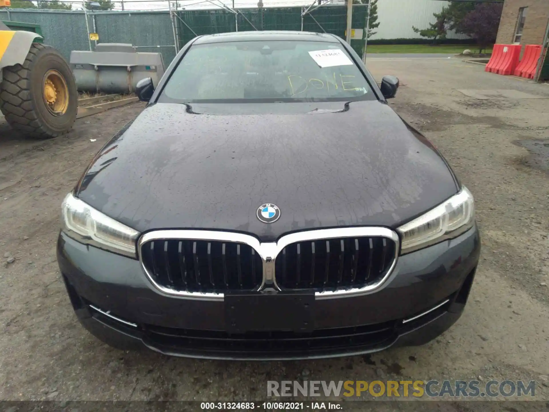 6 Фотография поврежденного автомобиля WBA13BJ0XMWW97389 BMW 5 SERIES 2021