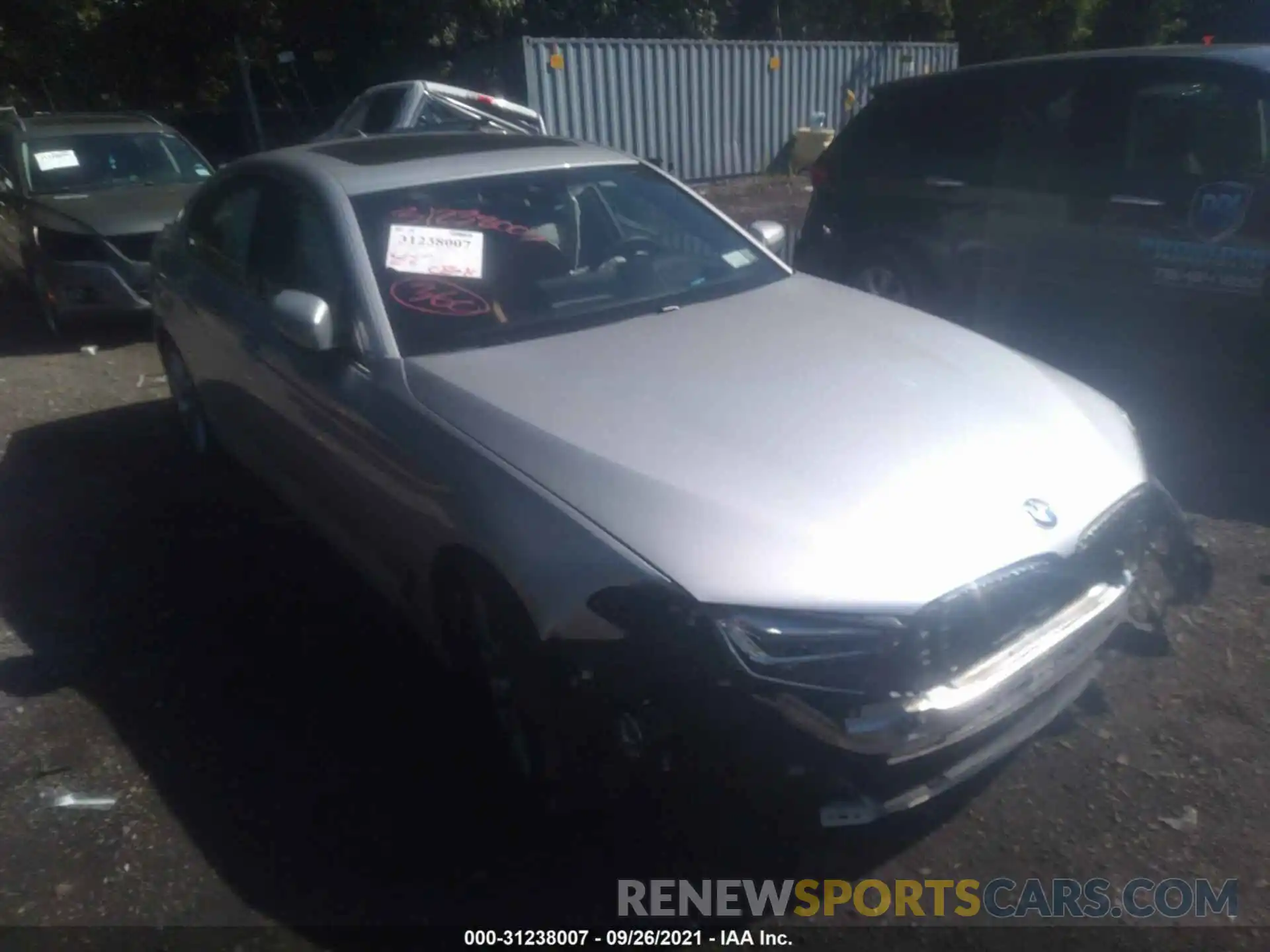 1 Photograph of a damaged car WBA13BJ0XMWX13266 BMW 5 SERIES 2021