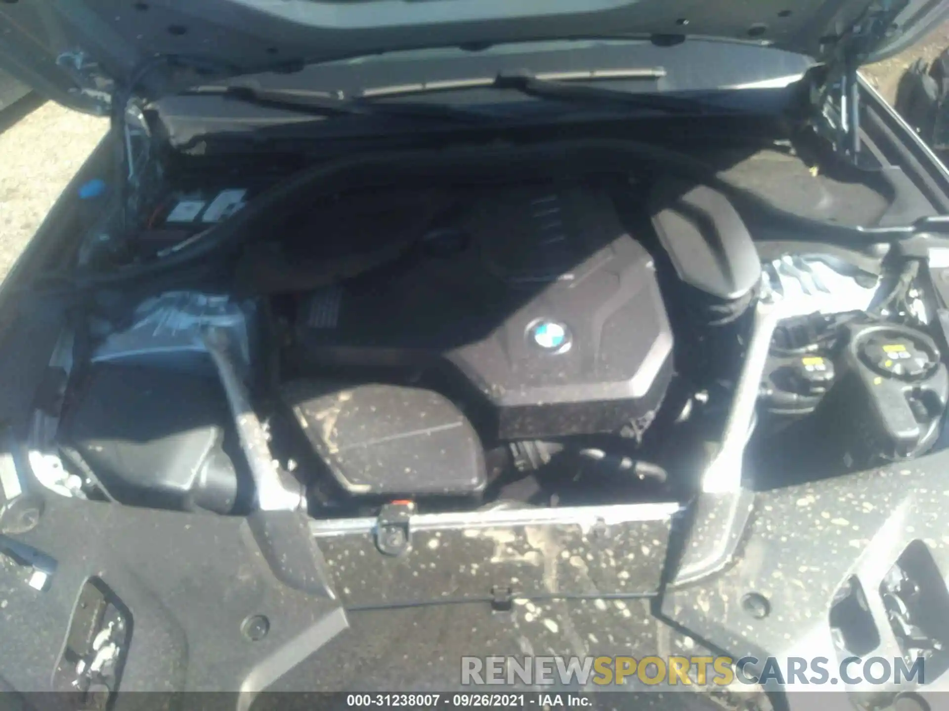 10 Photograph of a damaged car WBA13BJ0XMWX13266 BMW 5 SERIES 2021