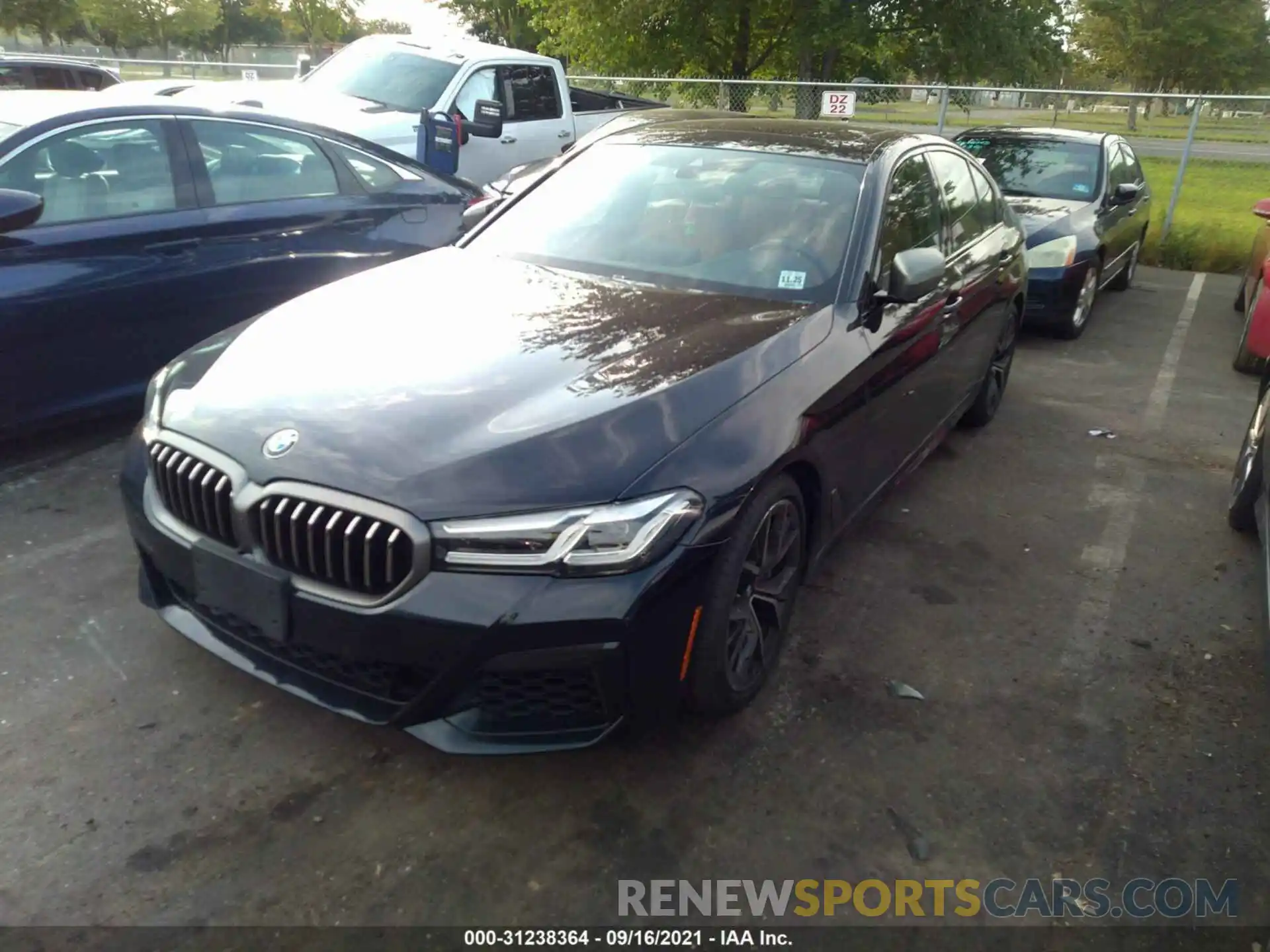 2 Photograph of a damaged car WBA13BK01MCF44757 BMW 5 SERIES 2021