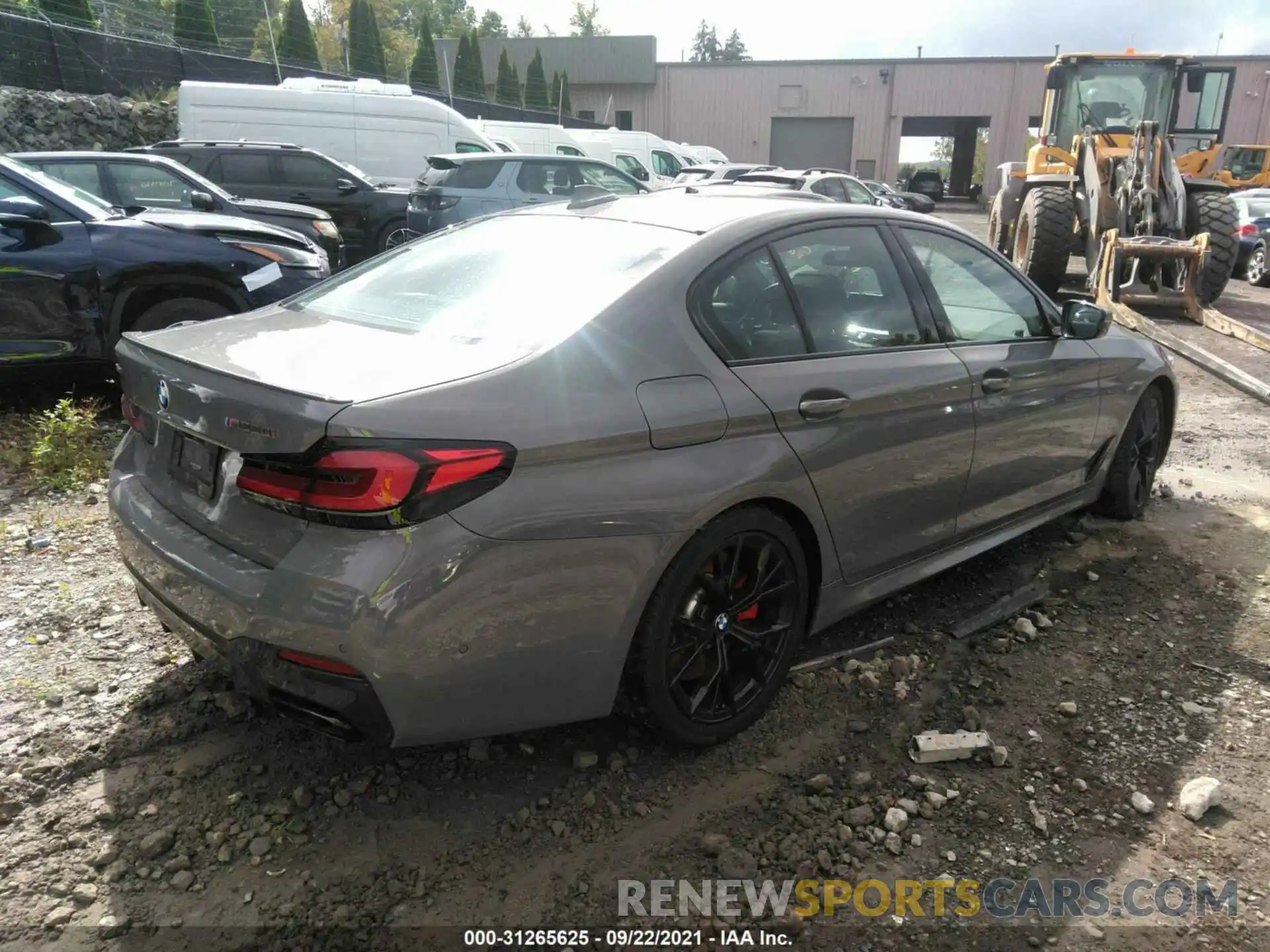 4 Photograph of a damaged car WBA13BK02MCF35873 BMW 5 SERIES 2021