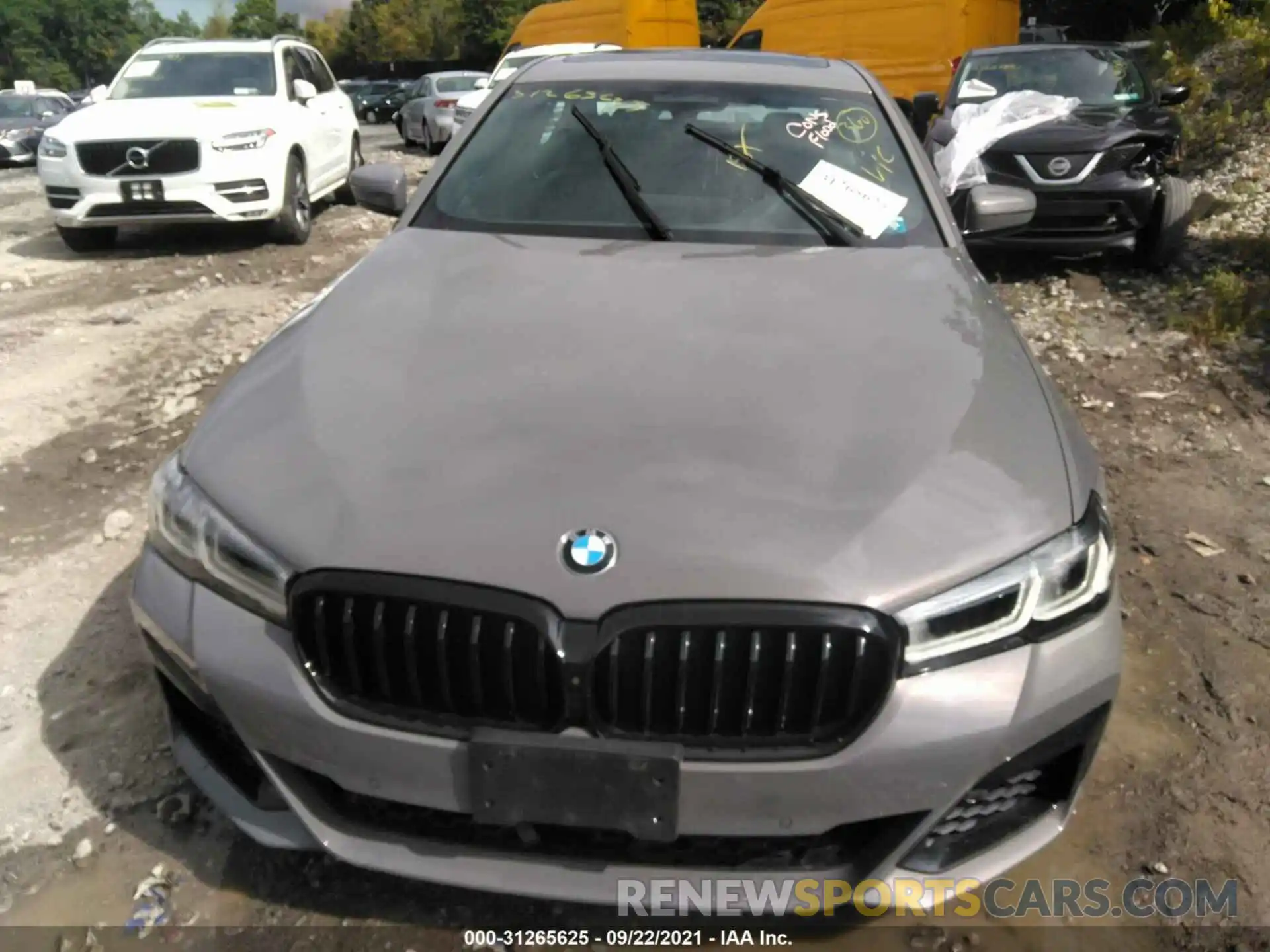 6 Фотография поврежденного автомобиля WBA13BK02MCF35873 BMW 5 SERIES 2021