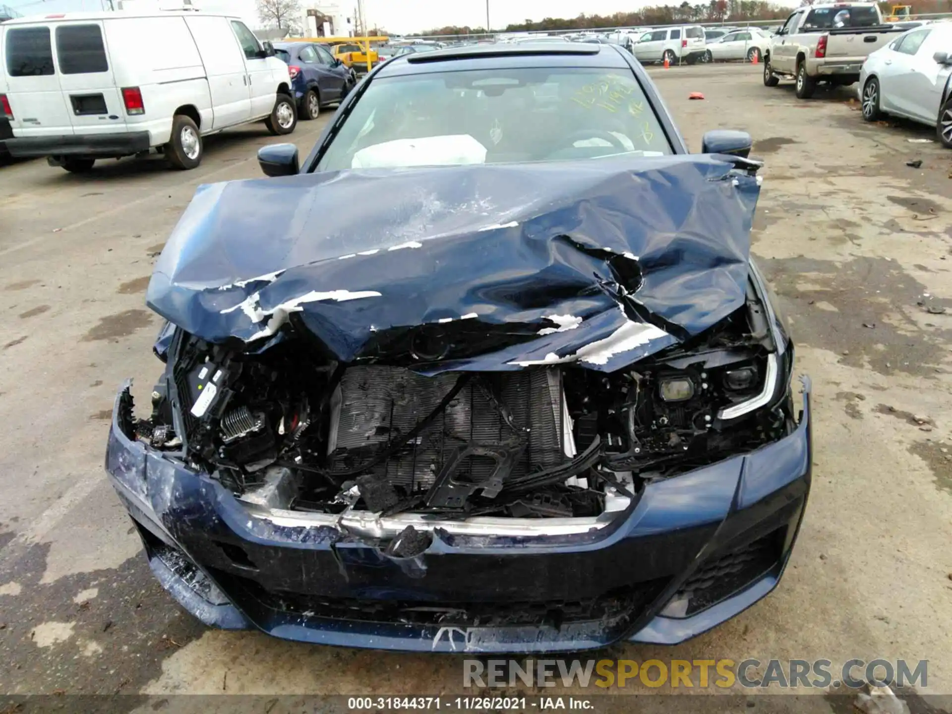 6 Photograph of a damaged car WBA13BK02MCG20292 BMW 5 SERIES 2021