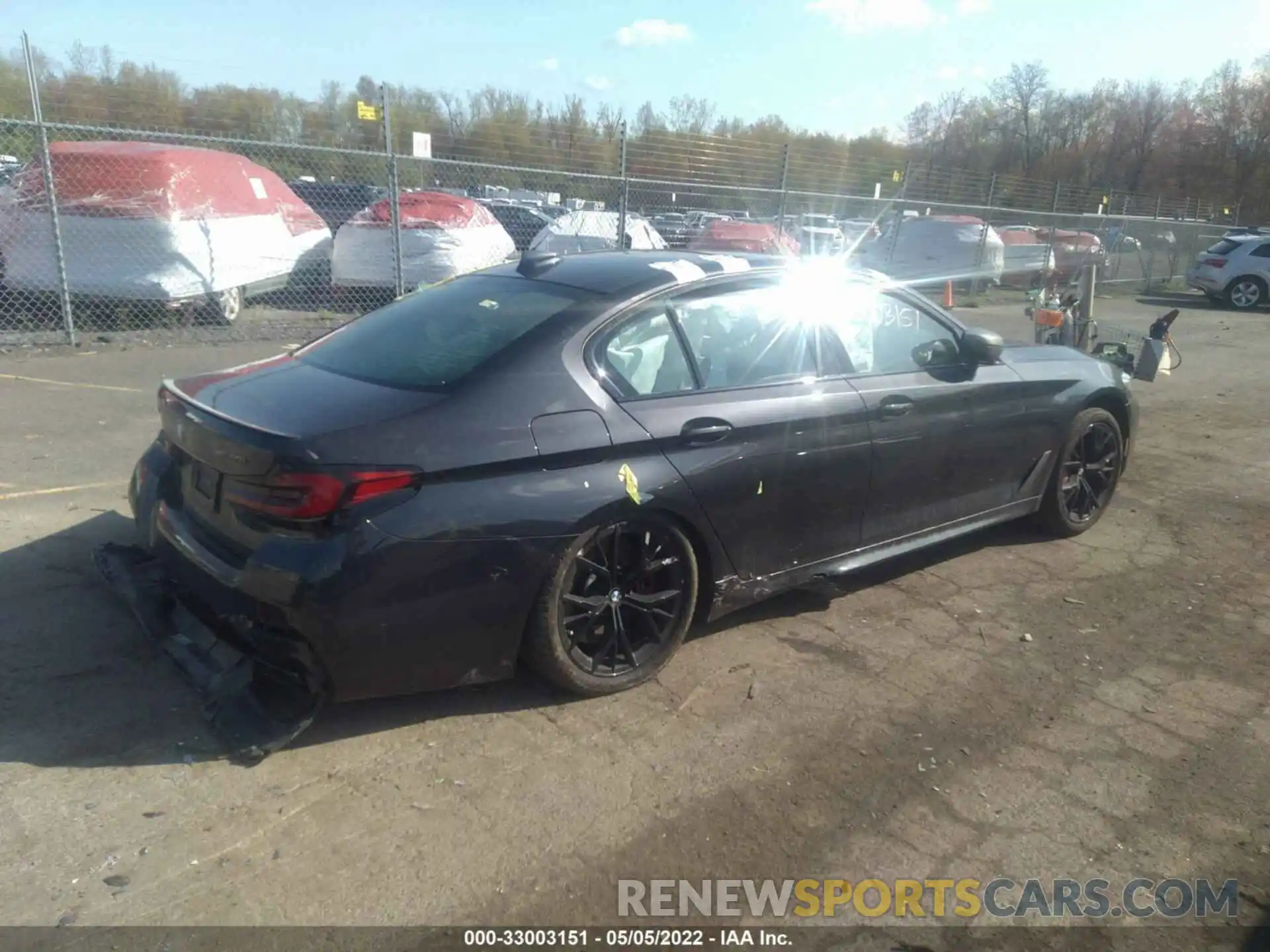 4 Photograph of a damaged car WBA13BK02MCH28394 BMW 5 SERIES 2021