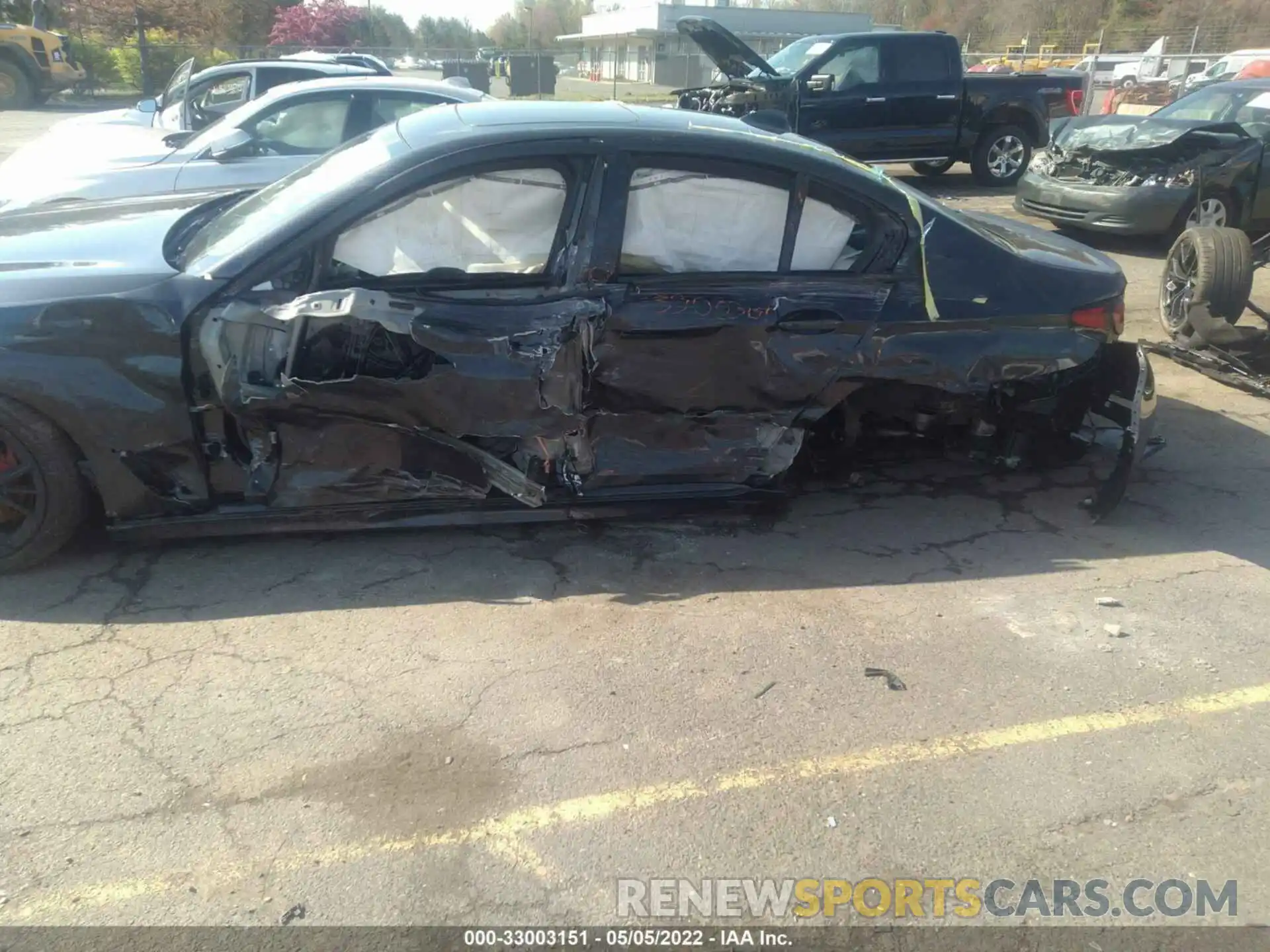 6 Photograph of a damaged car WBA13BK02MCH28394 BMW 5 SERIES 2021