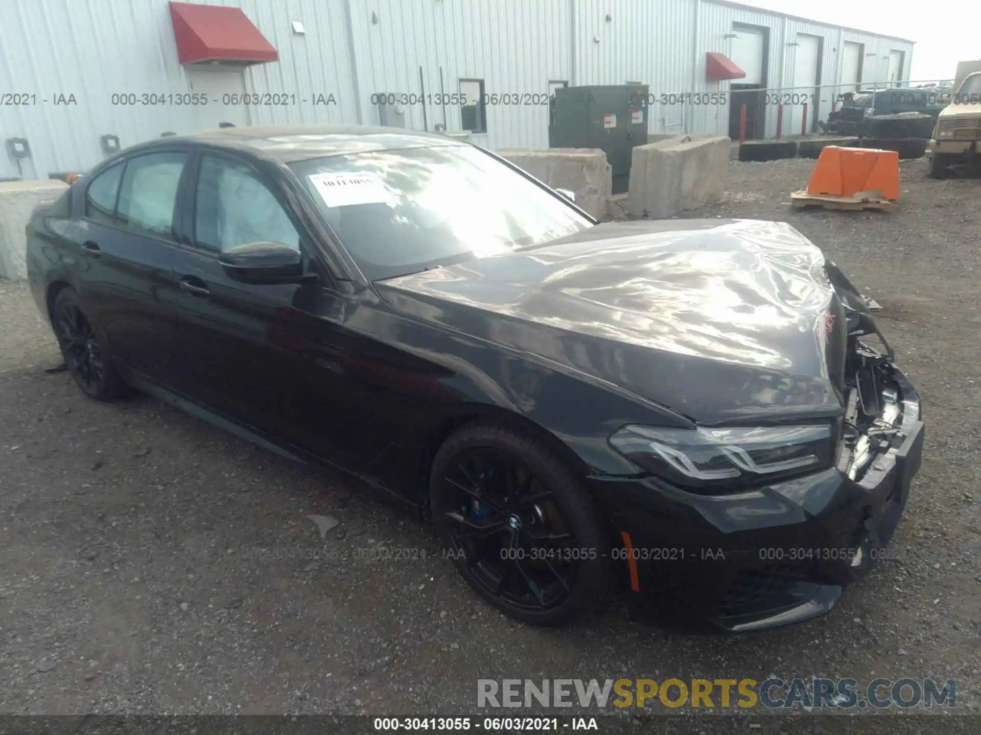 1 Photograph of a damaged car WBA13BK04MCF30948 BMW 5 SERIES 2021